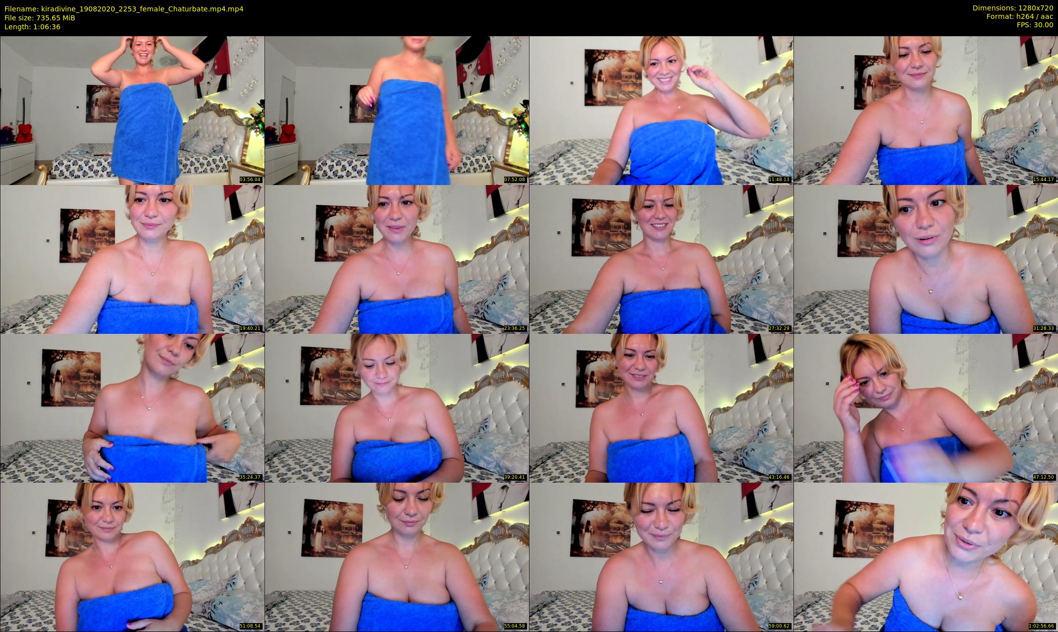 kiradivine — 67 minute Chaturbate female cam show recording, 720p, Aug 19, 2020