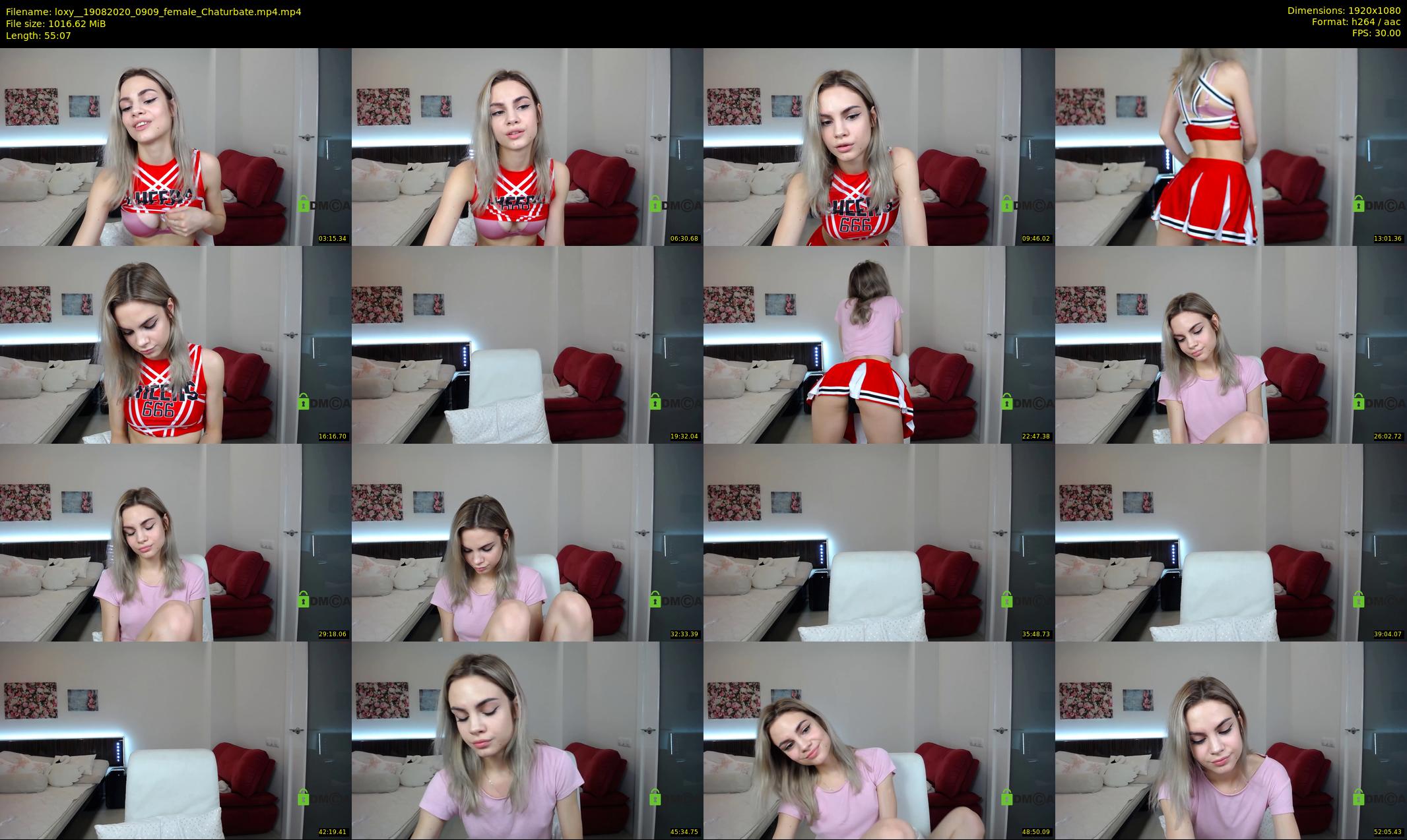 loxy_ — 56 minute Chaturbate female cam show recording, 1080p, Aug 19, 2020