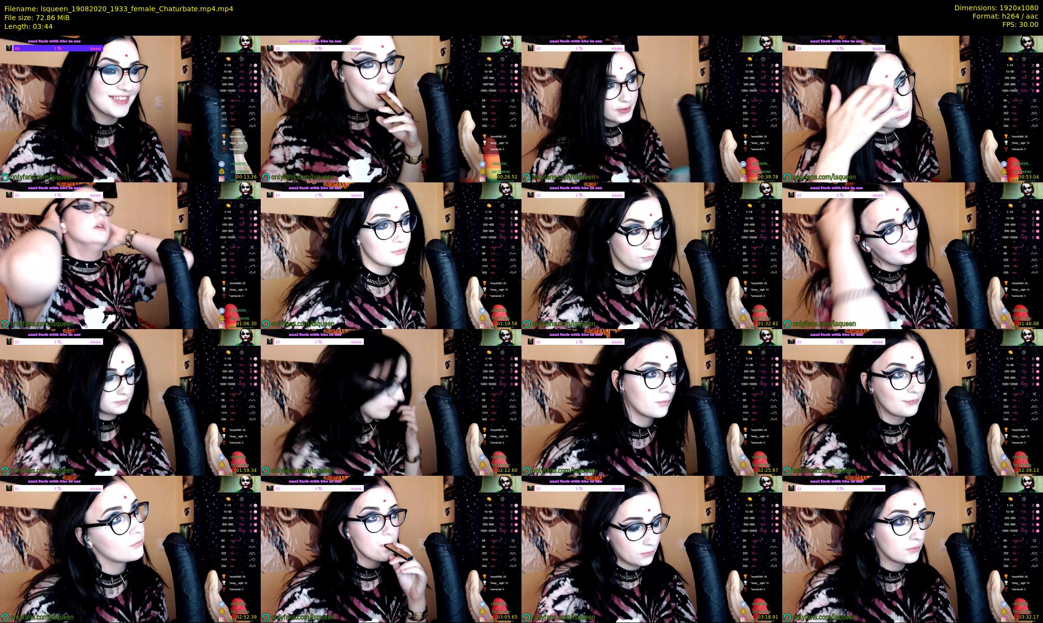 lsqueen — 4 minute Chaturbate female cam show recording, 1080p, Aug 19, 2020