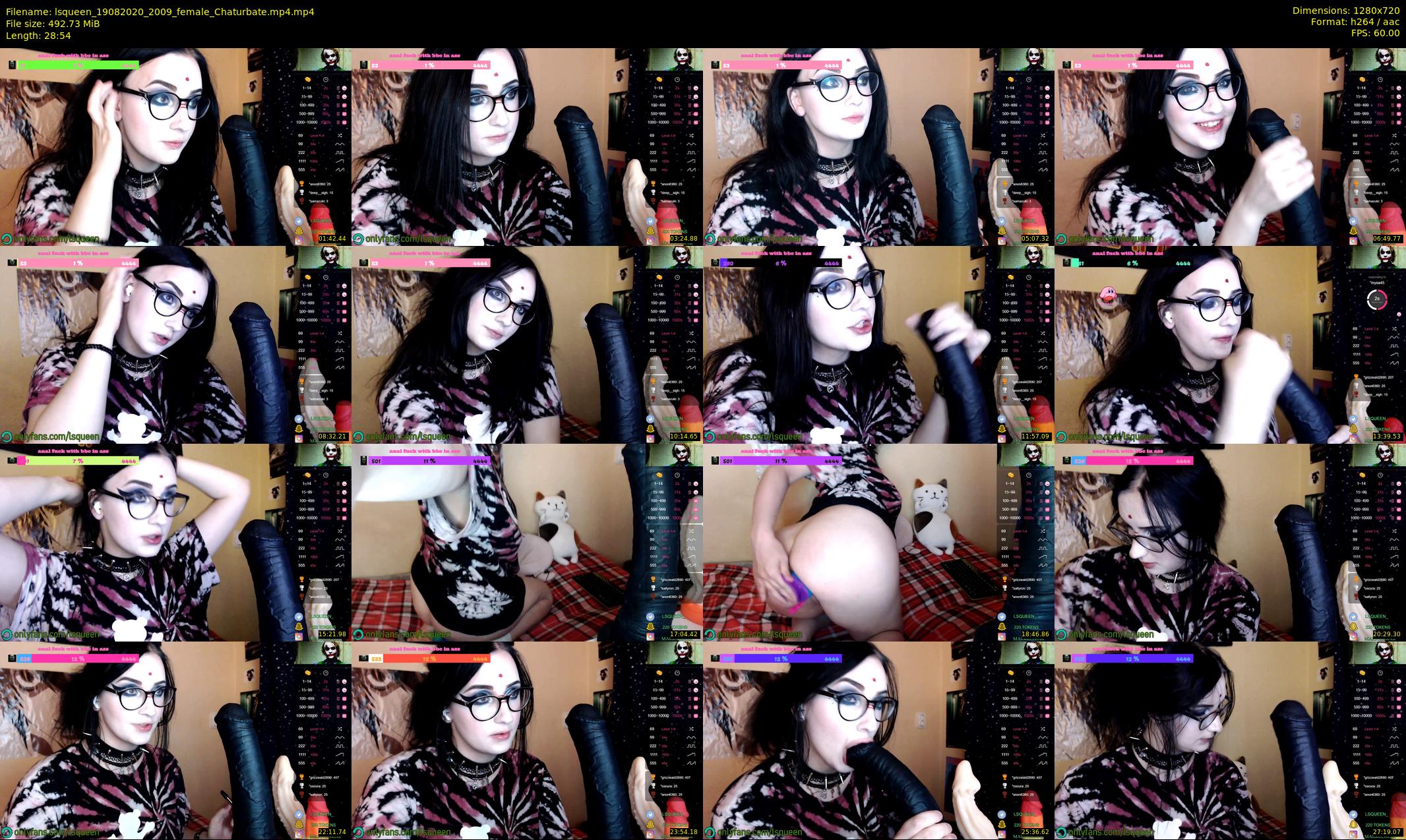 lsqueen — 29 minute Chaturbate female cam show recording, 720p, Aug 19, 2020