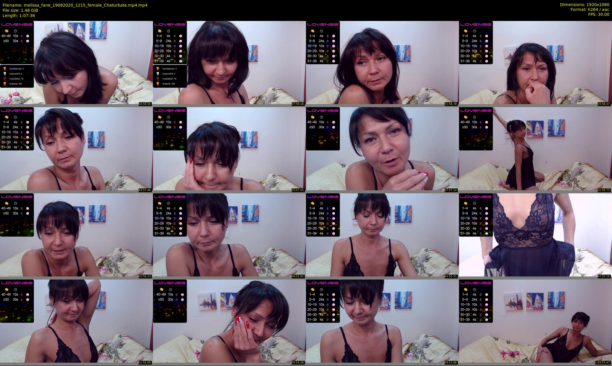 melissa_fane — 68 minute Chaturbate female cam show recording, 1080p, Aug 19, 2020