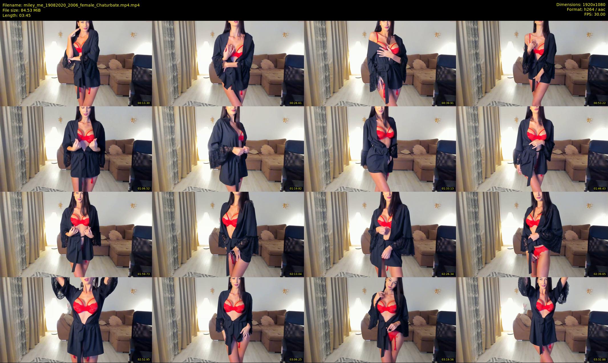 miley_me — 4 minute Chaturbate female cam show recording, 1080p, Aug 19, 2020