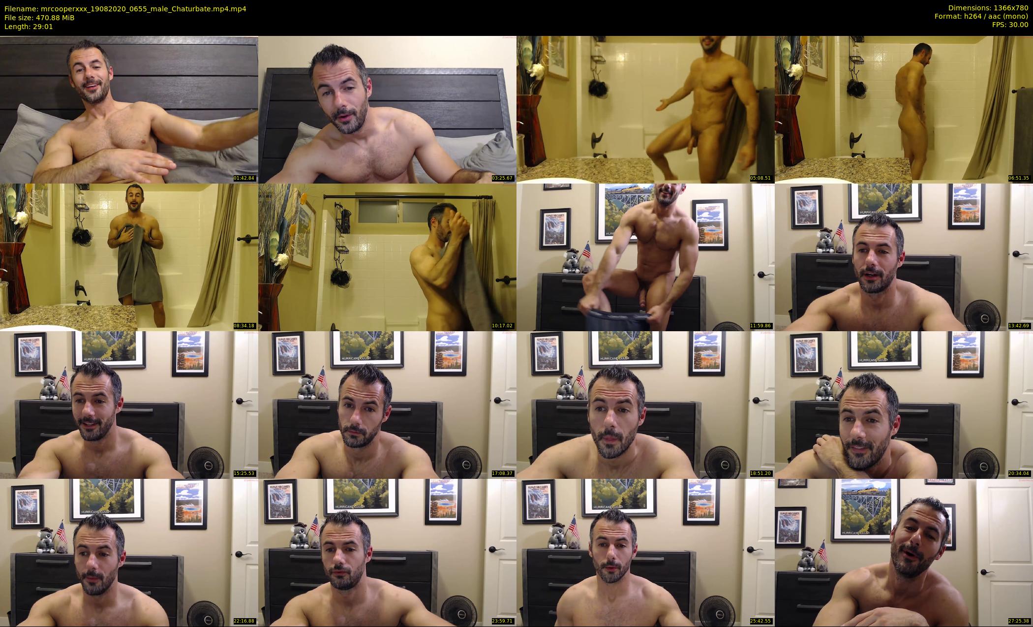 mrcooperxxx — 30 minute Chaturbate male cam show recording, 720p, Aug 19, 2020