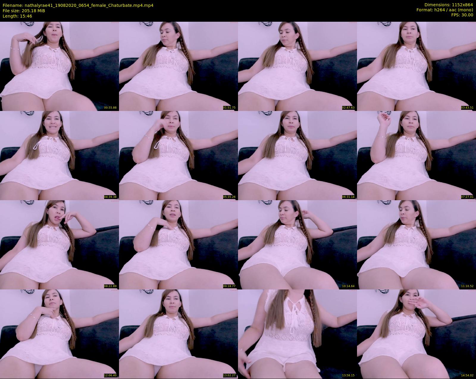 nathalyrae41 — 16 minute Chaturbate female cam show recording, 720p, Aug 19, 2020