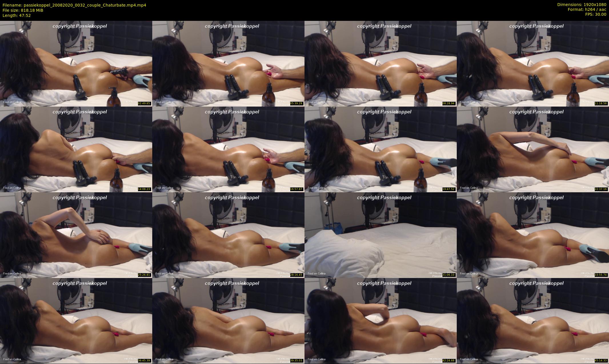 passiekoppel — 48 minute Chaturbate couple cam show recording, 1080p, Aug 20, 2020
