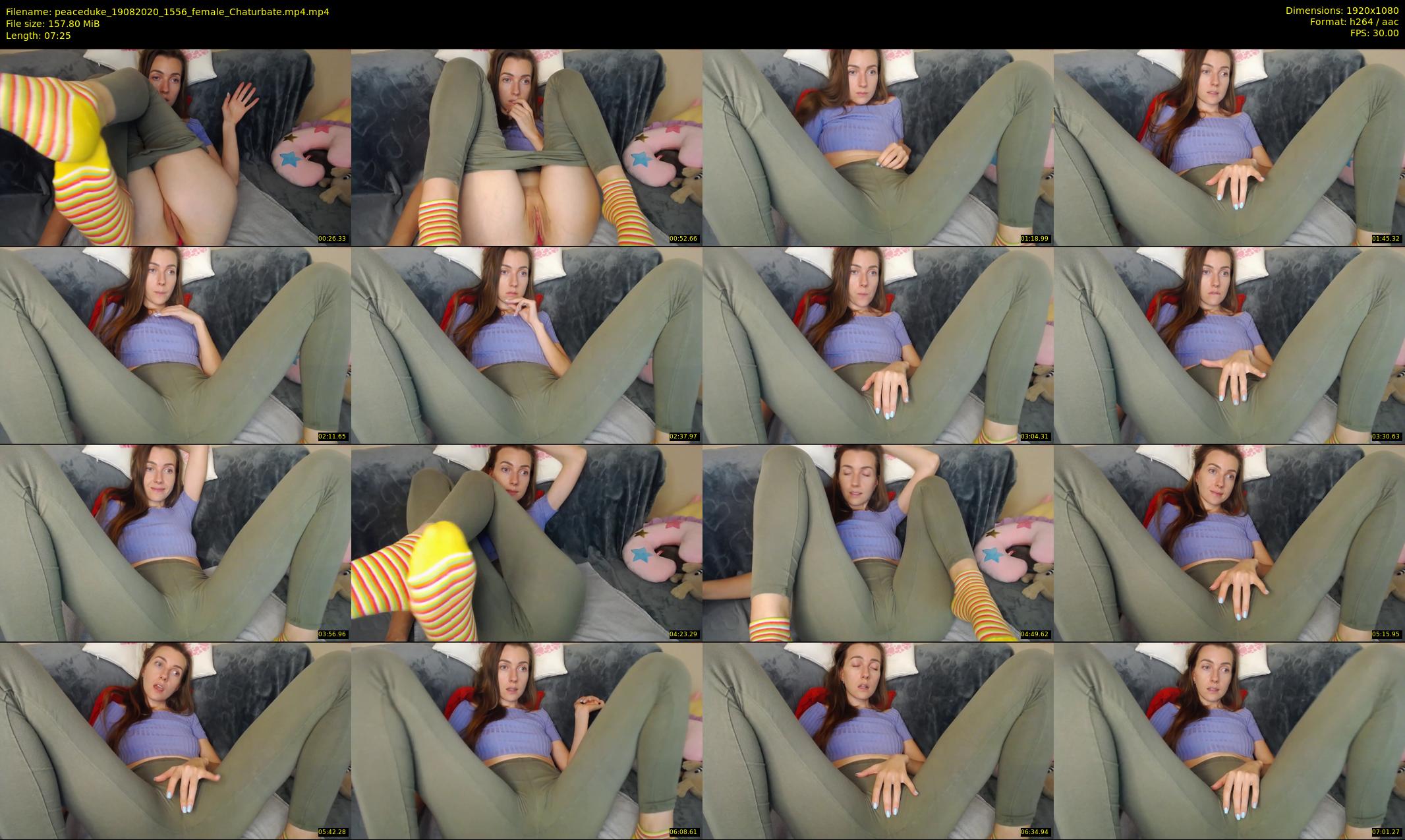 peaceduke — 8 minute Chaturbate female cam show recording, 1080p, Aug 19, 2020