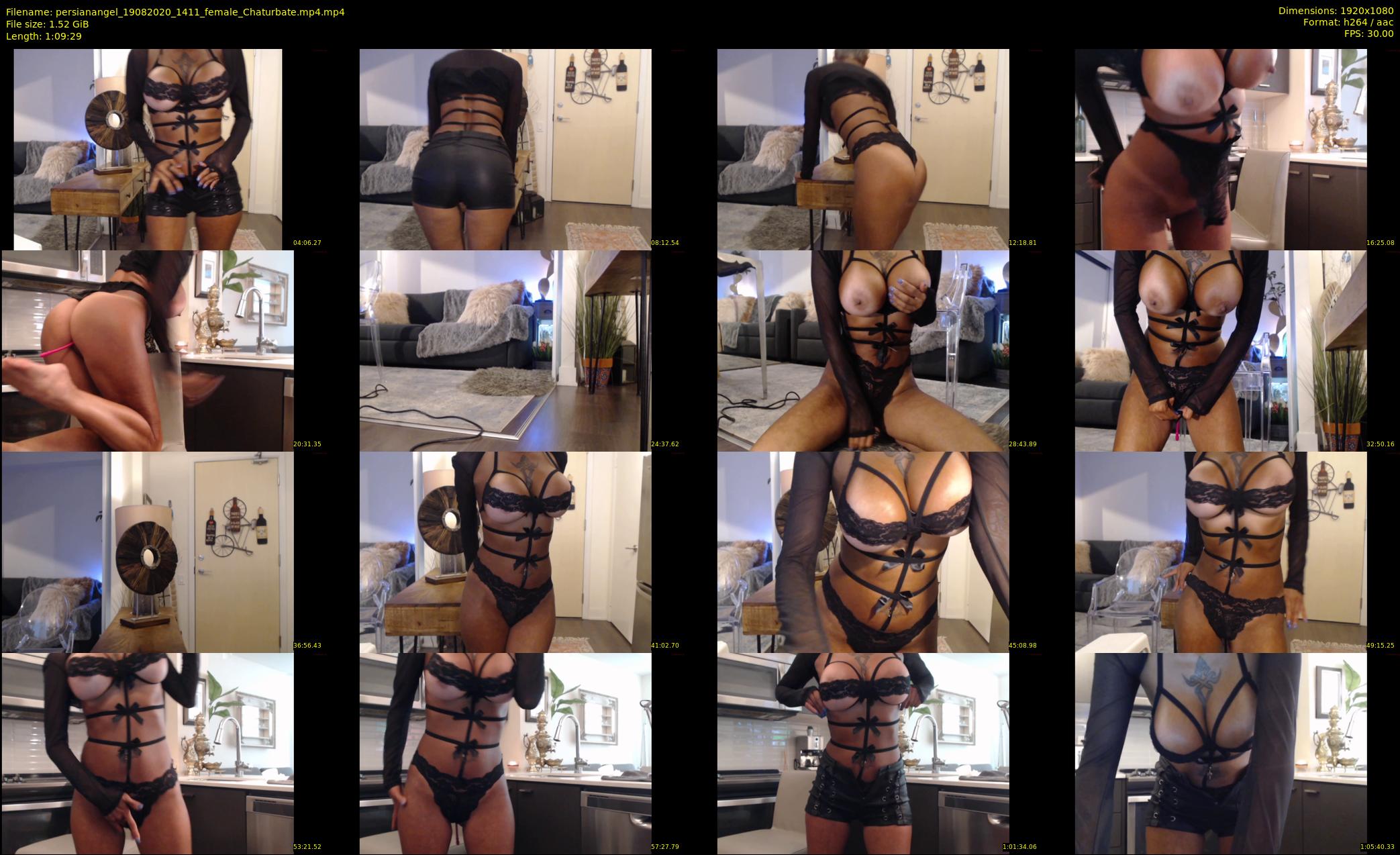 persianangel — 70 minute Chaturbate female cam show recording, 1080p, Aug 19, 2020