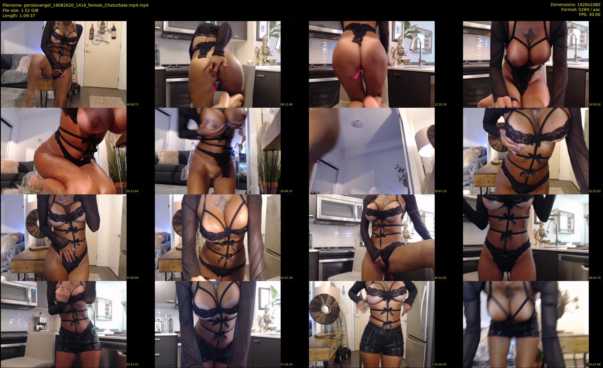 persianangel — 70 minute Chaturbate female cam show recording, 1080p, Aug 19, 2020