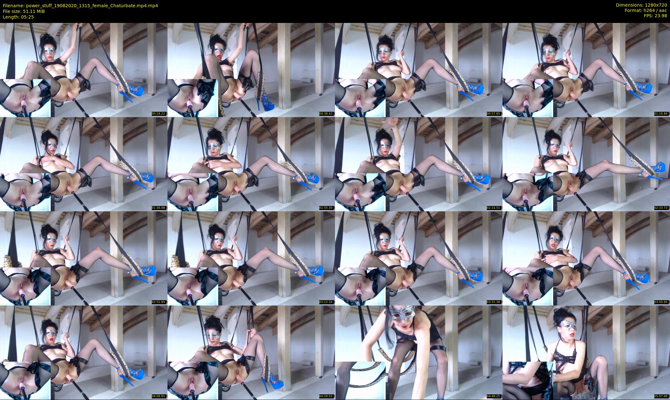 power_stuff — 6 minute Chaturbate female cam show recording, 720p, Aug 19, 2020
