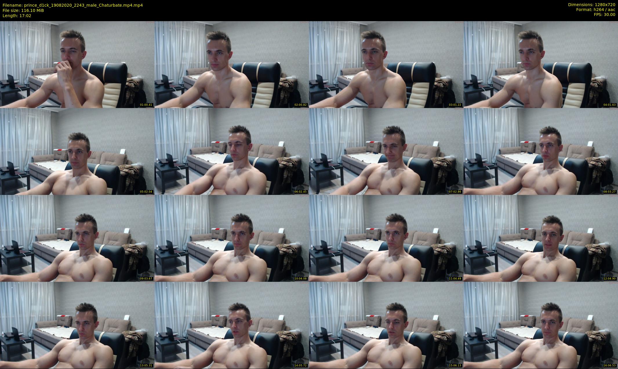 prince_d1ck — 18 minute Chaturbate male cam show recording, 720p, Aug 19, 2020