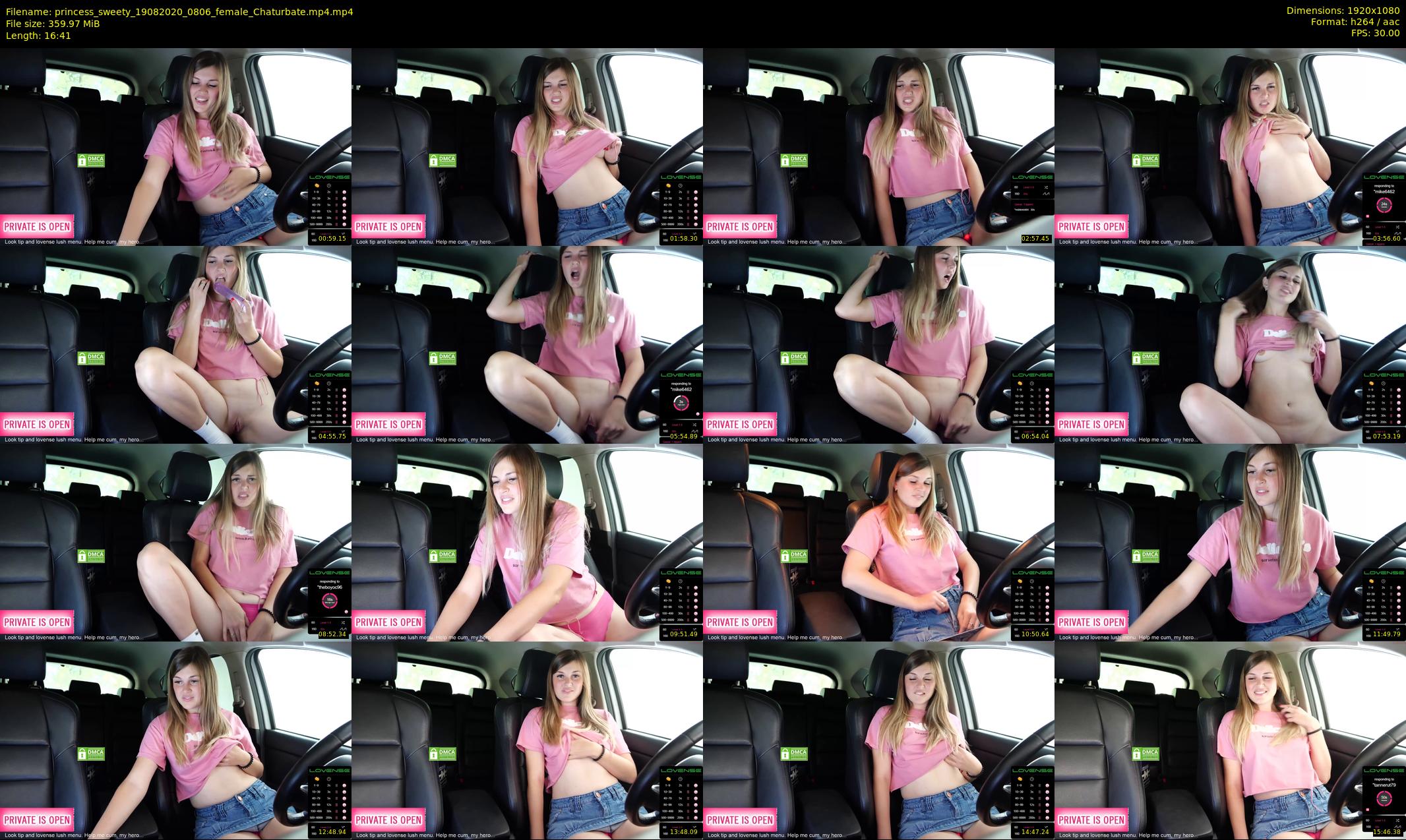 princess_sweety — 17 minute Chaturbate couple cam show recording, 1080p, Aug 19, 2020