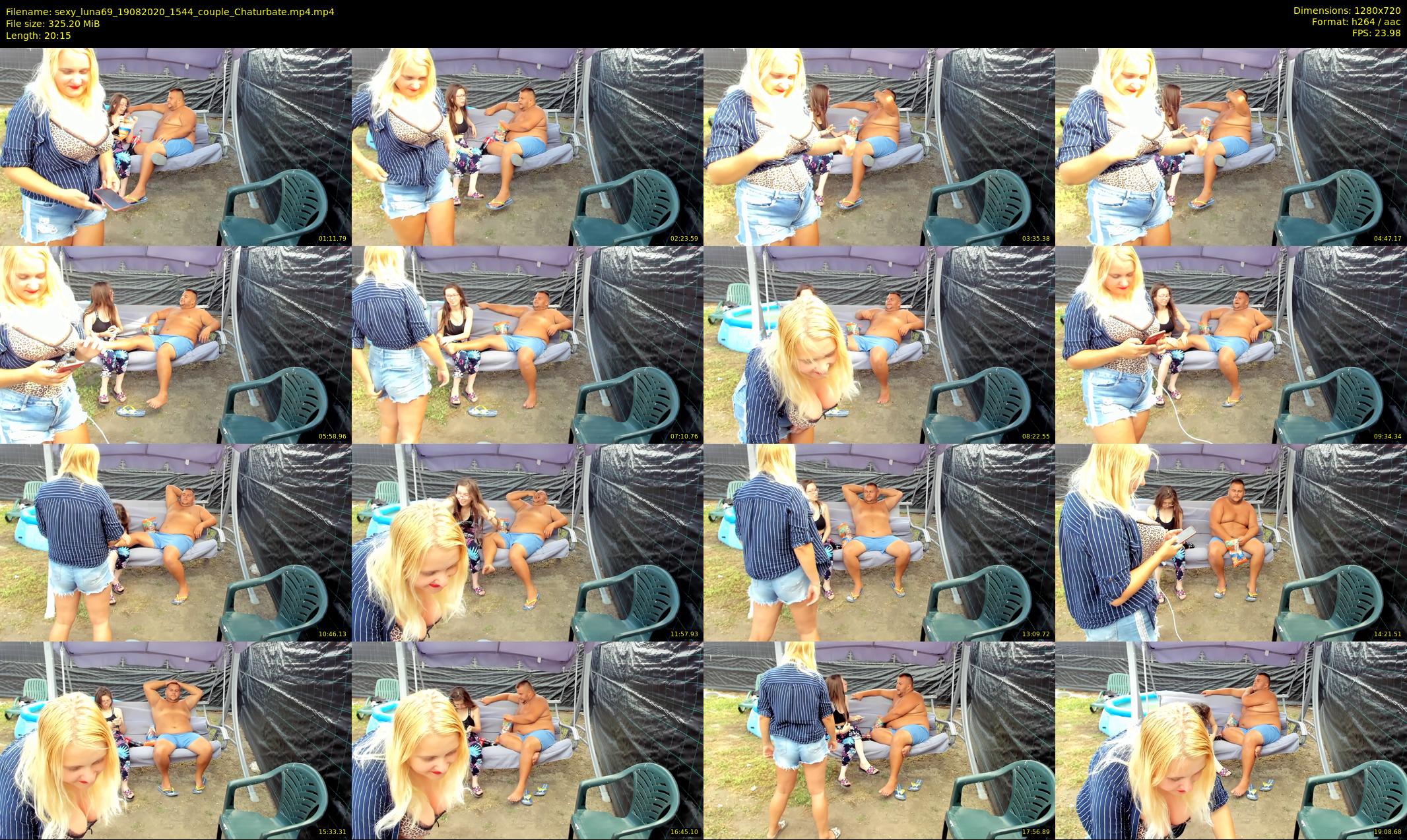 sexy_luna69 — 21 minute Chaturbate couple cam show recording, 720p, Aug 19, 2020