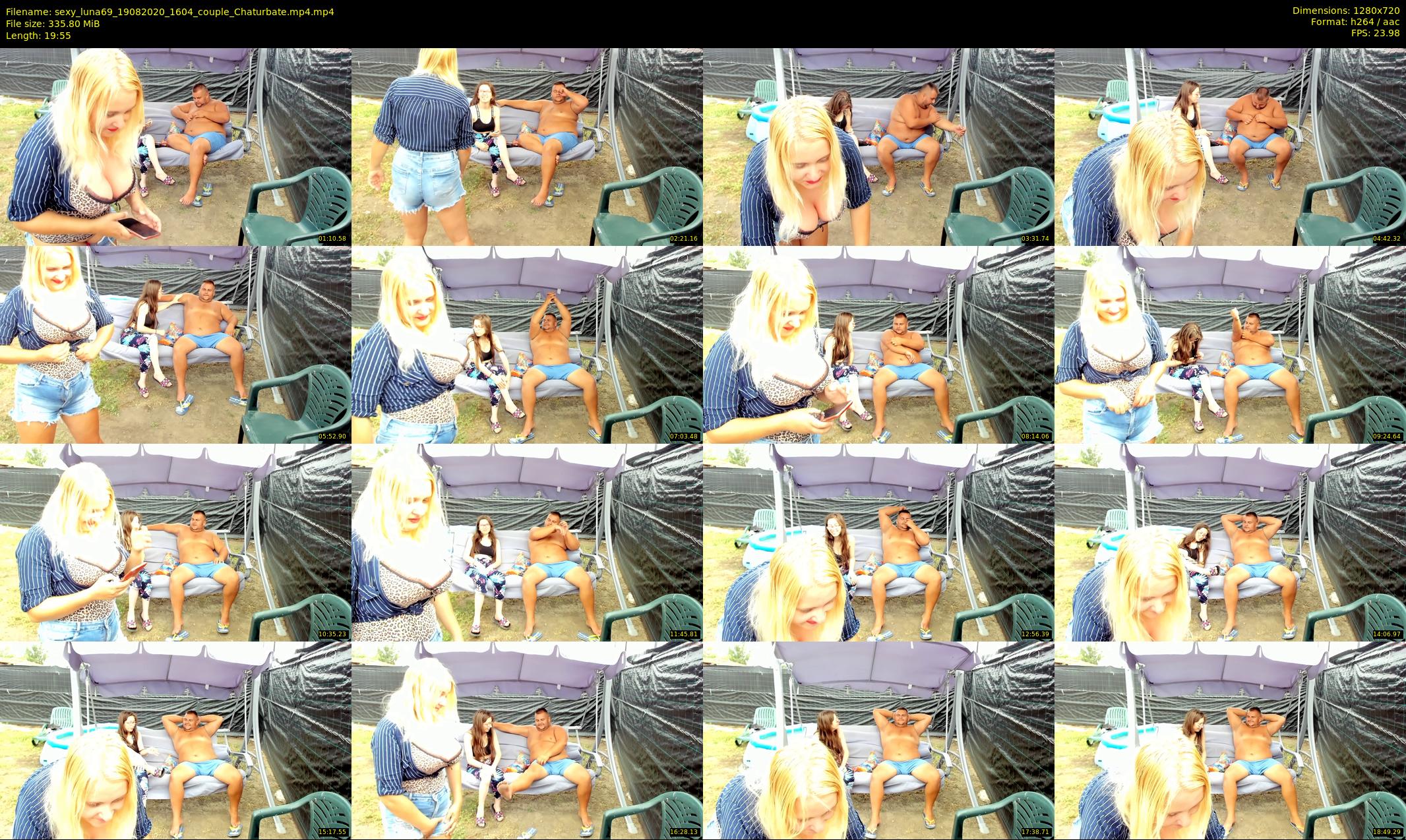 sexy_luna69 — 20 minute Chaturbate couple cam show recording, 720p, Aug 19, 2020