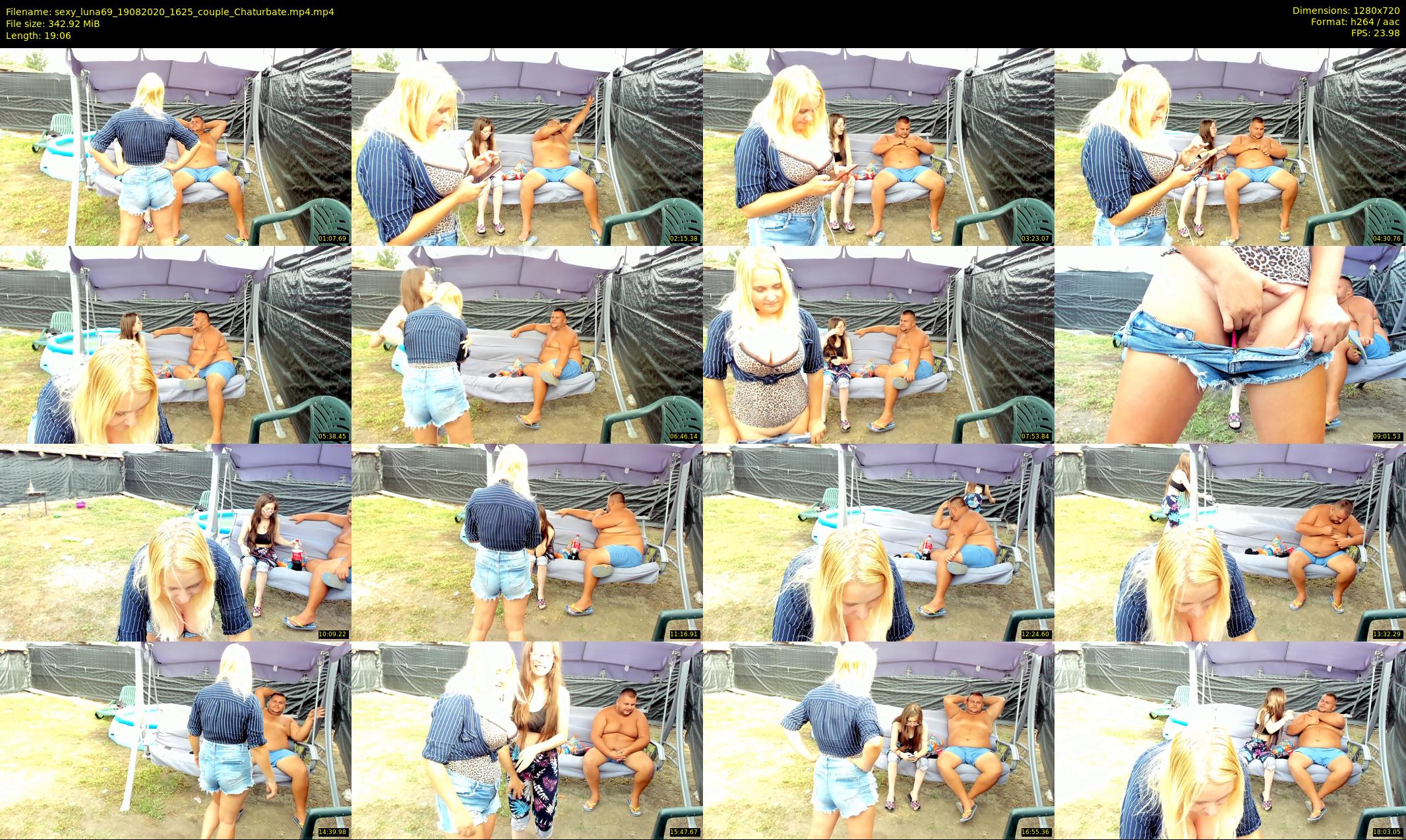 sexy_luna69 — 20 minute Chaturbate couple cam show recording, 720p, Aug 19, 2020