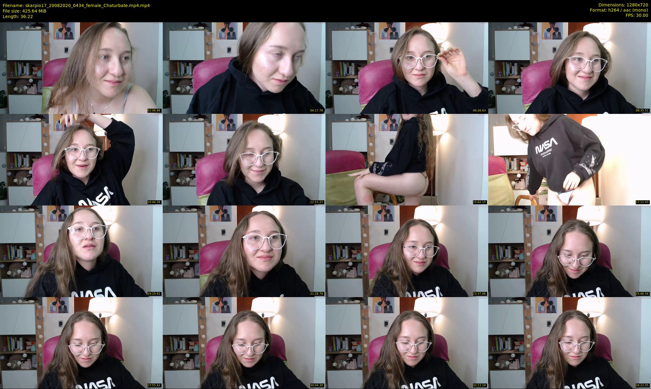 skarpio17 — 37 minute Chaturbate female cam show recording, 720p, Aug 20, 2020