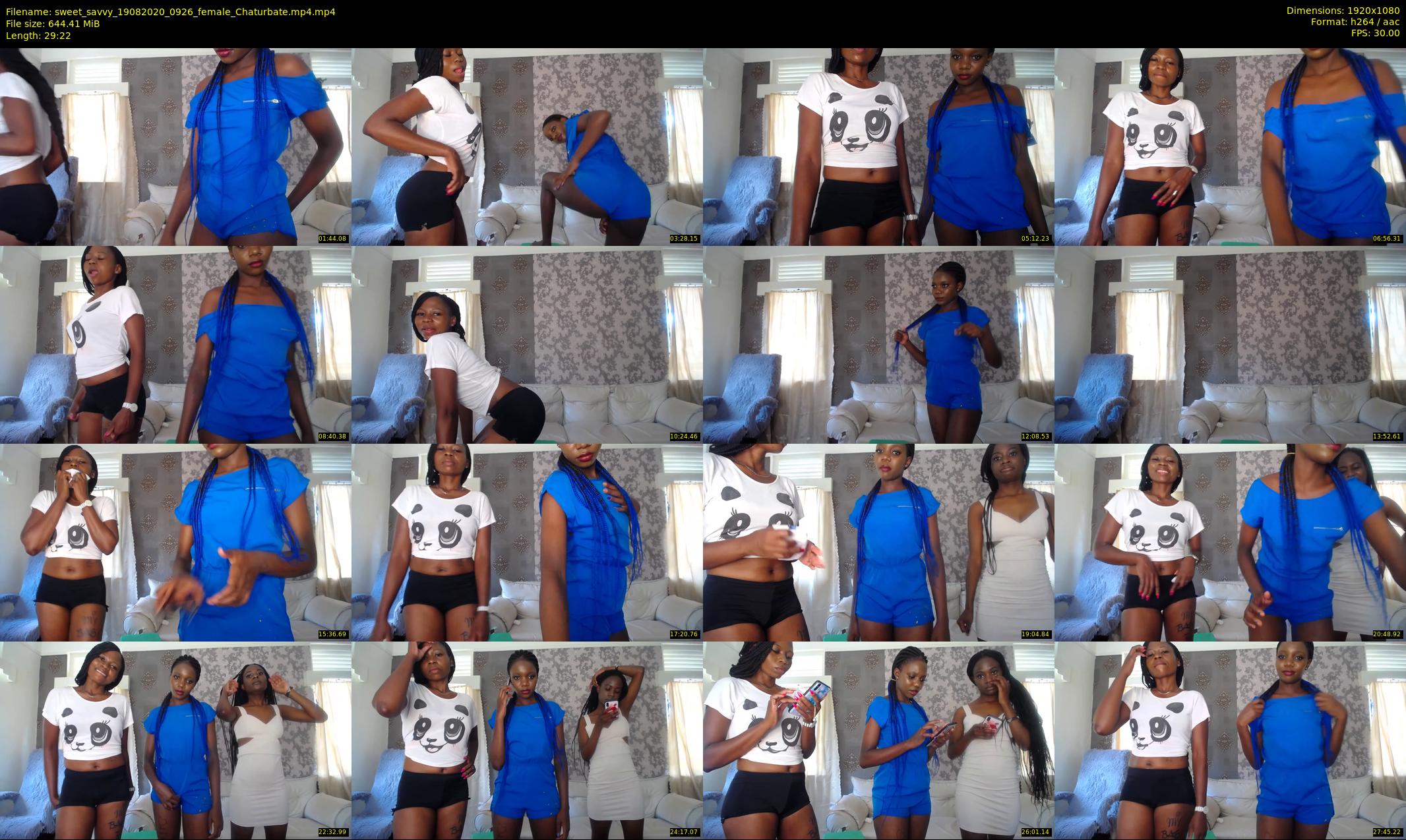 sweet_savvy — 30 minute Chaturbate female cam show recording, 1080p, Aug 19, 2020