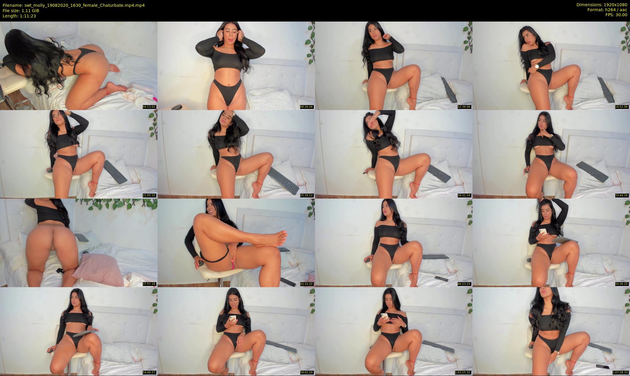 swt_molly — 72 minute Chaturbate female cam show recording, 1080p, Aug 19, 2020