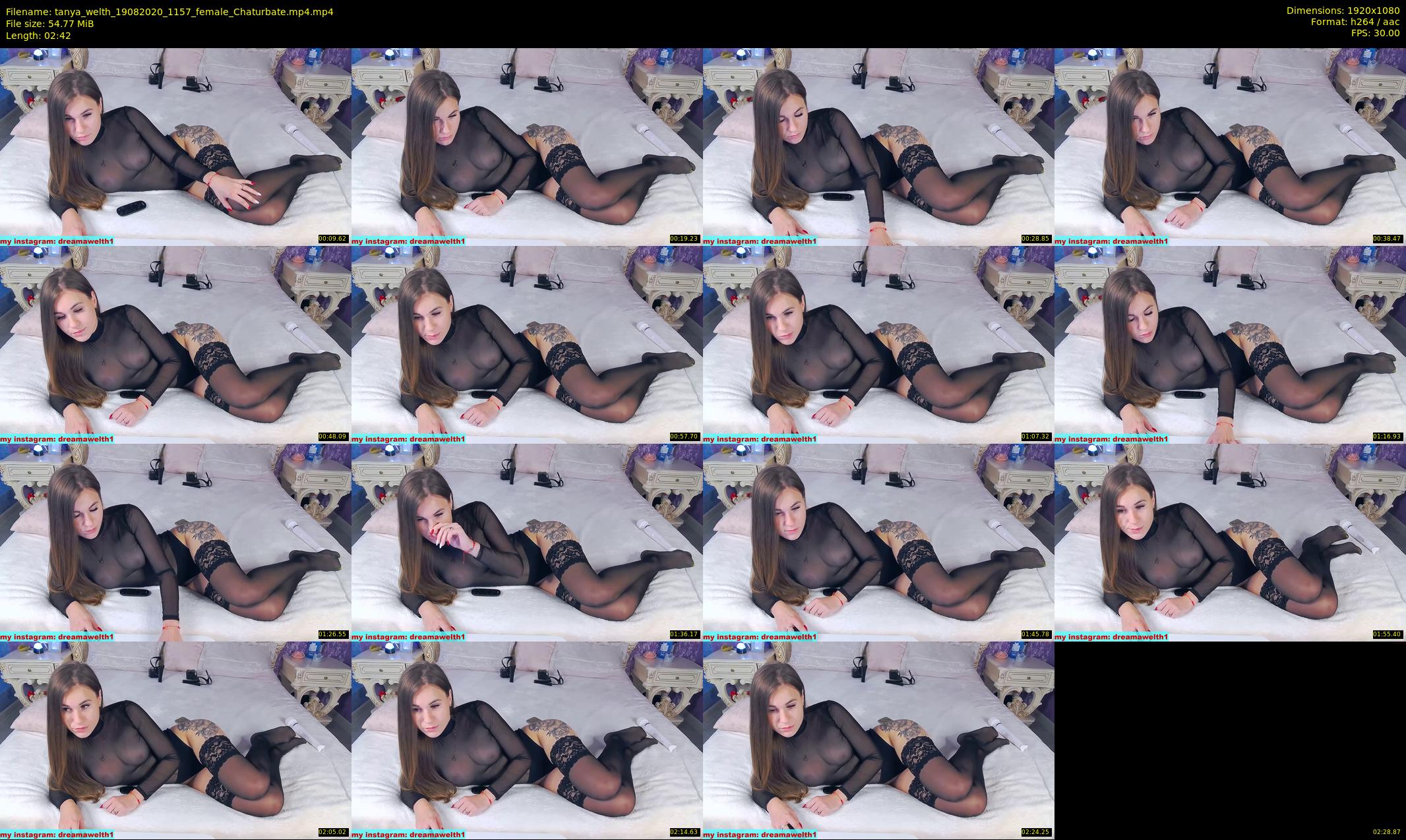 tanya_welth — 3 minute Chaturbate female cam show recording, 1080p, Aug 19, 2020