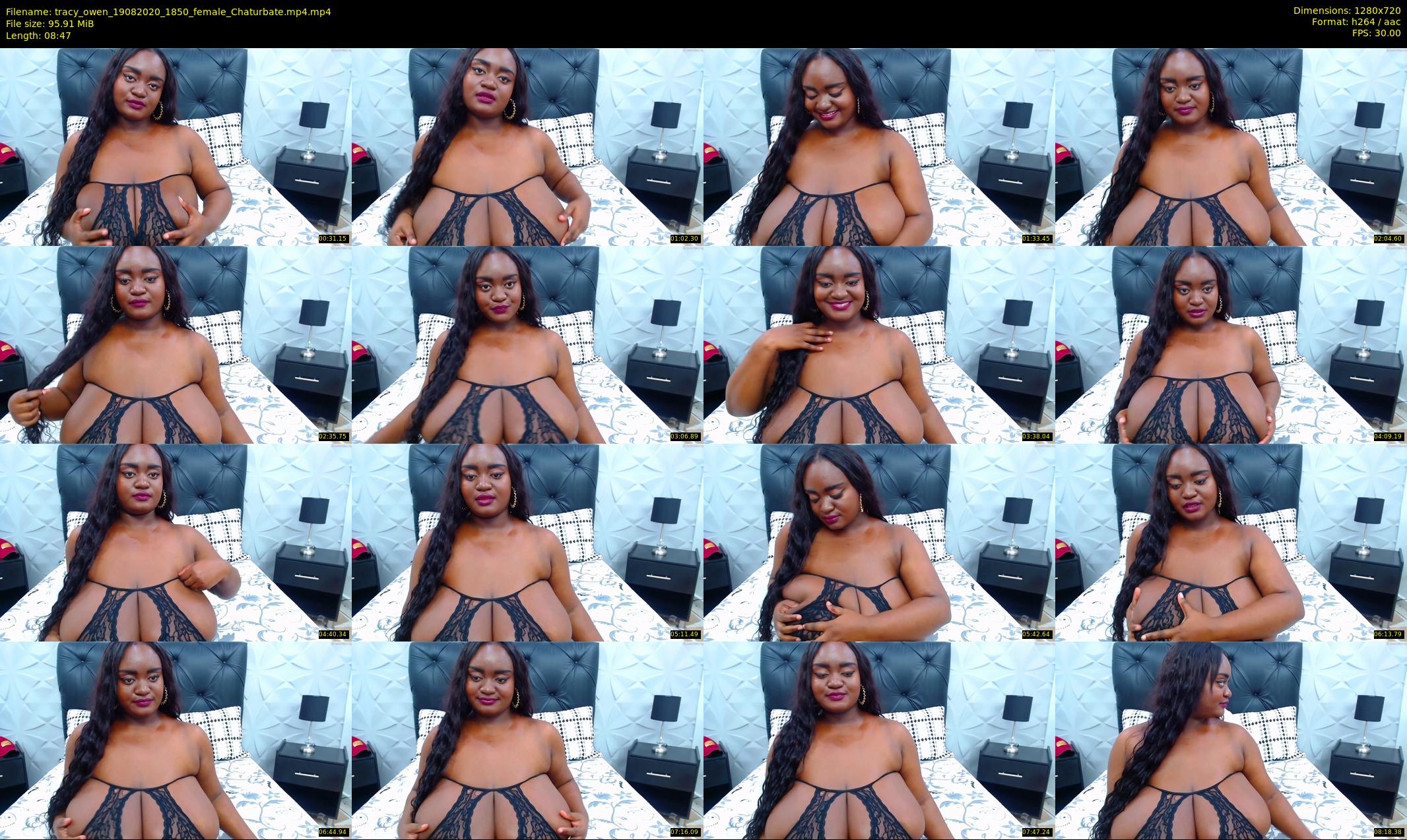 tracy_owen — 9 minute Chaturbate female cam show recording, 720p, Aug 19, 2020