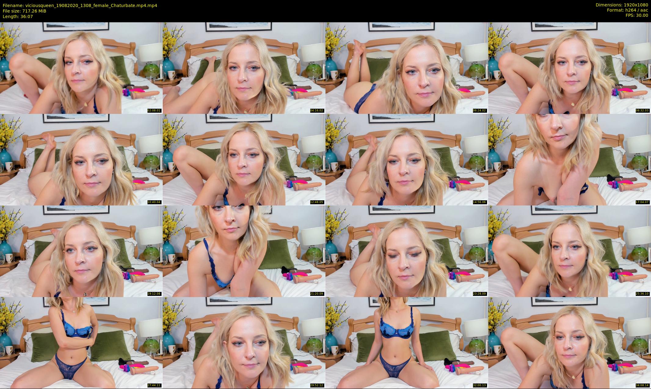 viciousqueen — 37 minute Chaturbate female cam show recording, 1080p, Aug 19, 2020