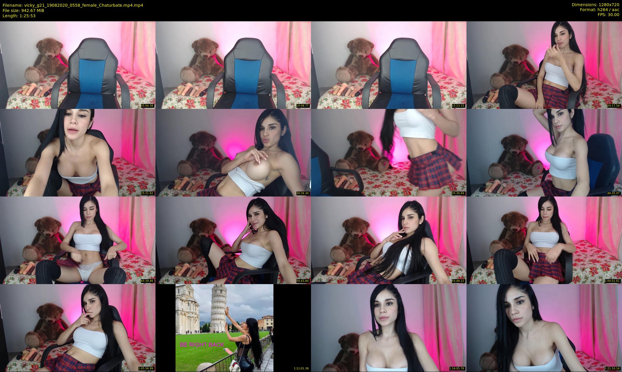 vicky_g21 — 86 minute Chaturbate female cam show recording, 720p, Aug 19, 2020