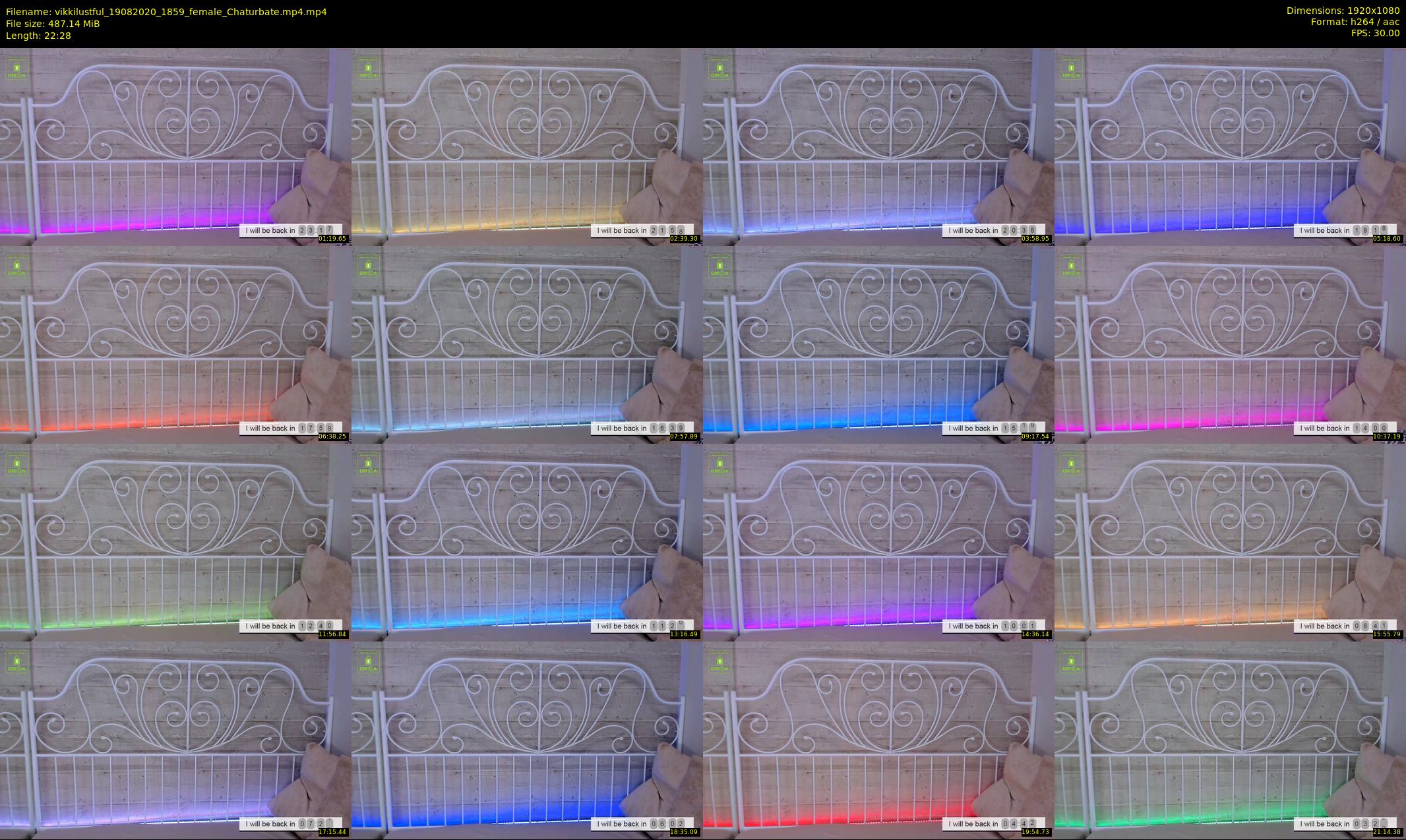 vikkilustful — 23 minute Chaturbate female cam show recording, 1080p, Aug 19, 2020