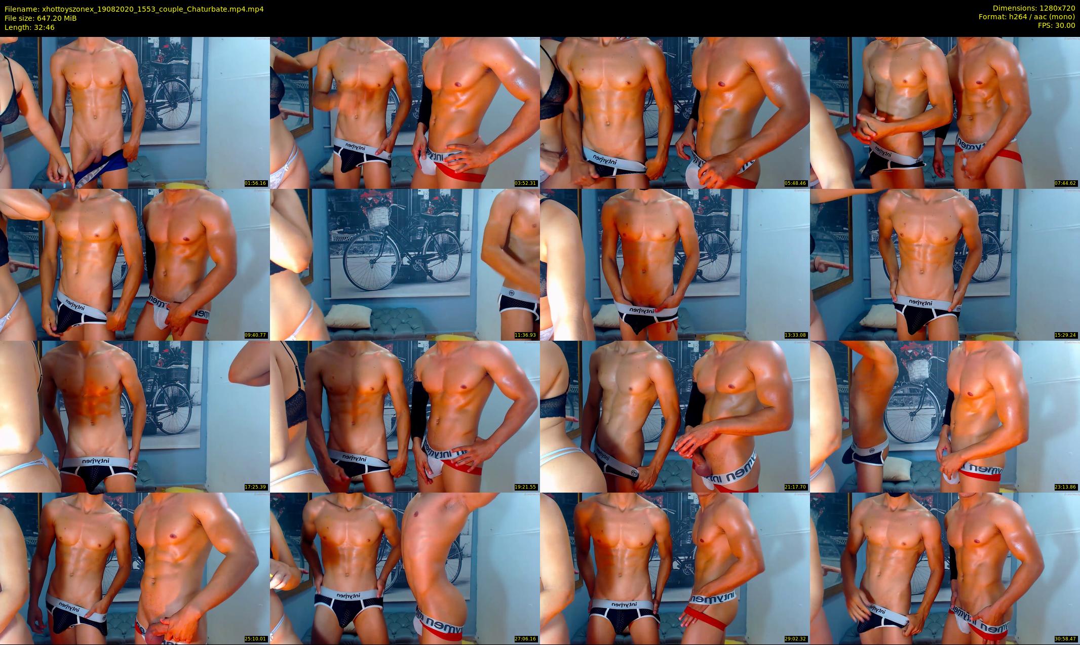 xhottoyszonex — 33 minute Chaturbate couple cam show recording, 720p, Aug 19, 2020