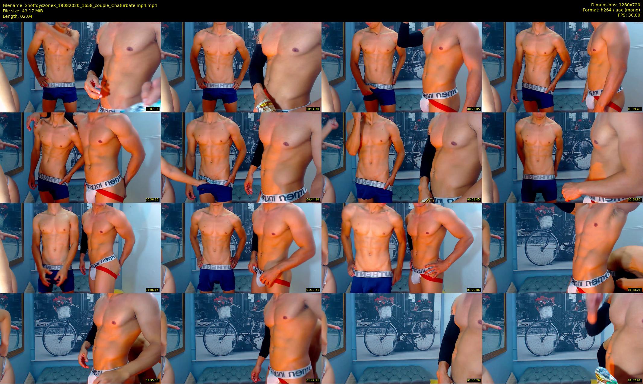 xhottoyszonex — 3 minute Chaturbate couple cam show recording, 720p, Aug 19, 2020