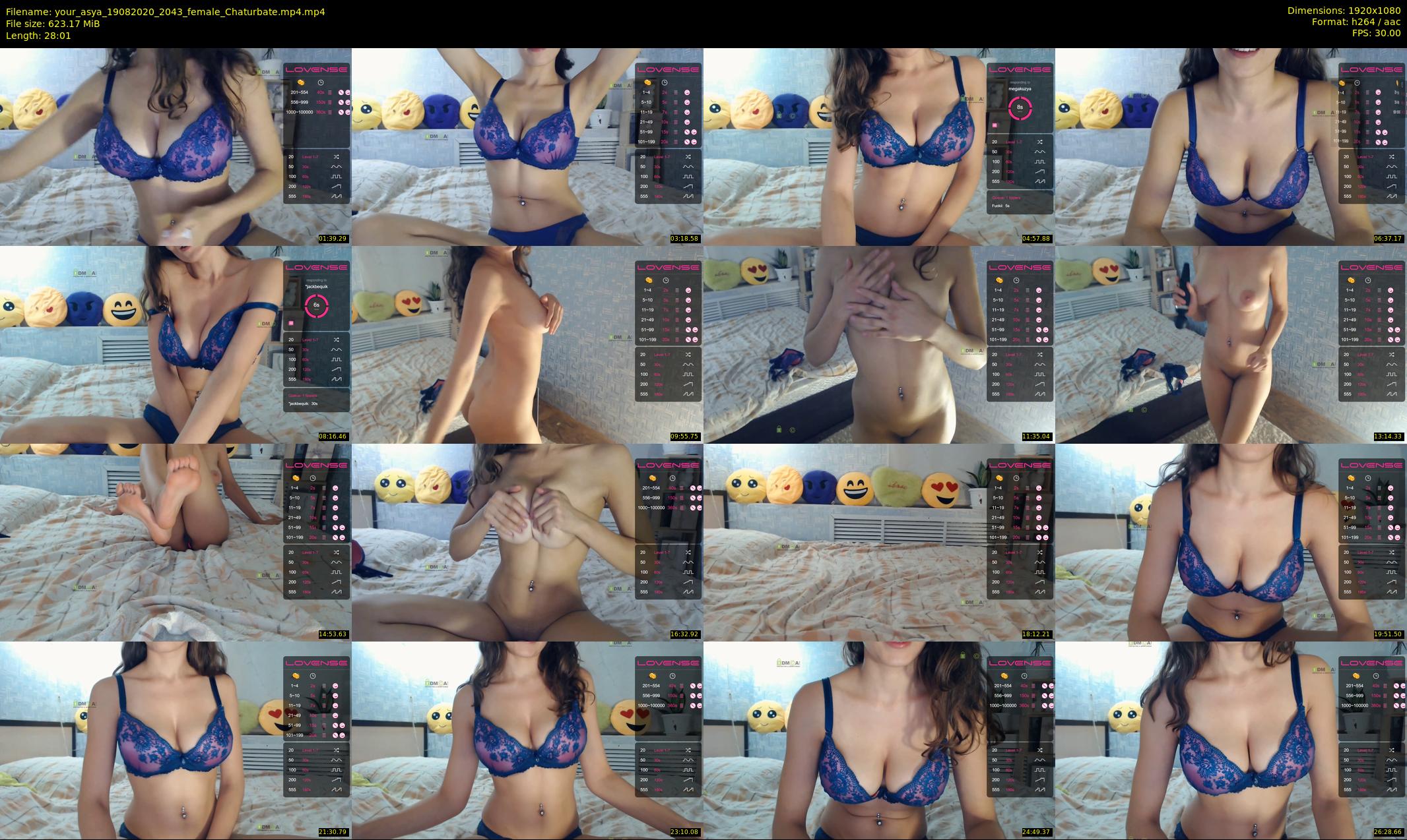 your_asya — 29 minute Chaturbate female cam show recording, 1080p, Aug 19, 2020