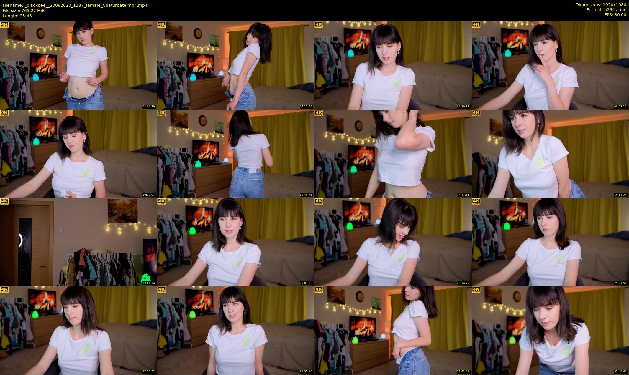 _blackbee_ — 36 minute Chaturbate female cam show recording, 1080p, Aug 20, 2020