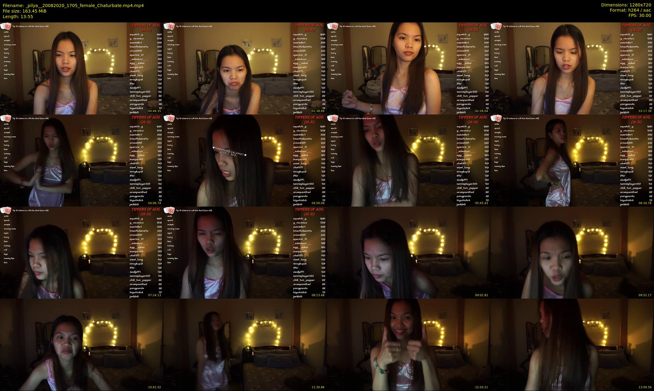 _pilya_ — 14 minute Chaturbate female cam show recording, 720p, Aug 20, 2020