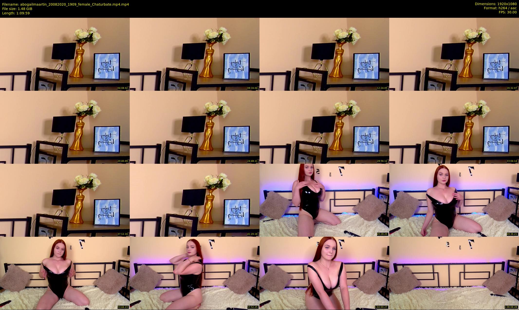 abogailmaartin — 70 minute Chaturbate female cam show recording, 1080p, Aug 20, 2020