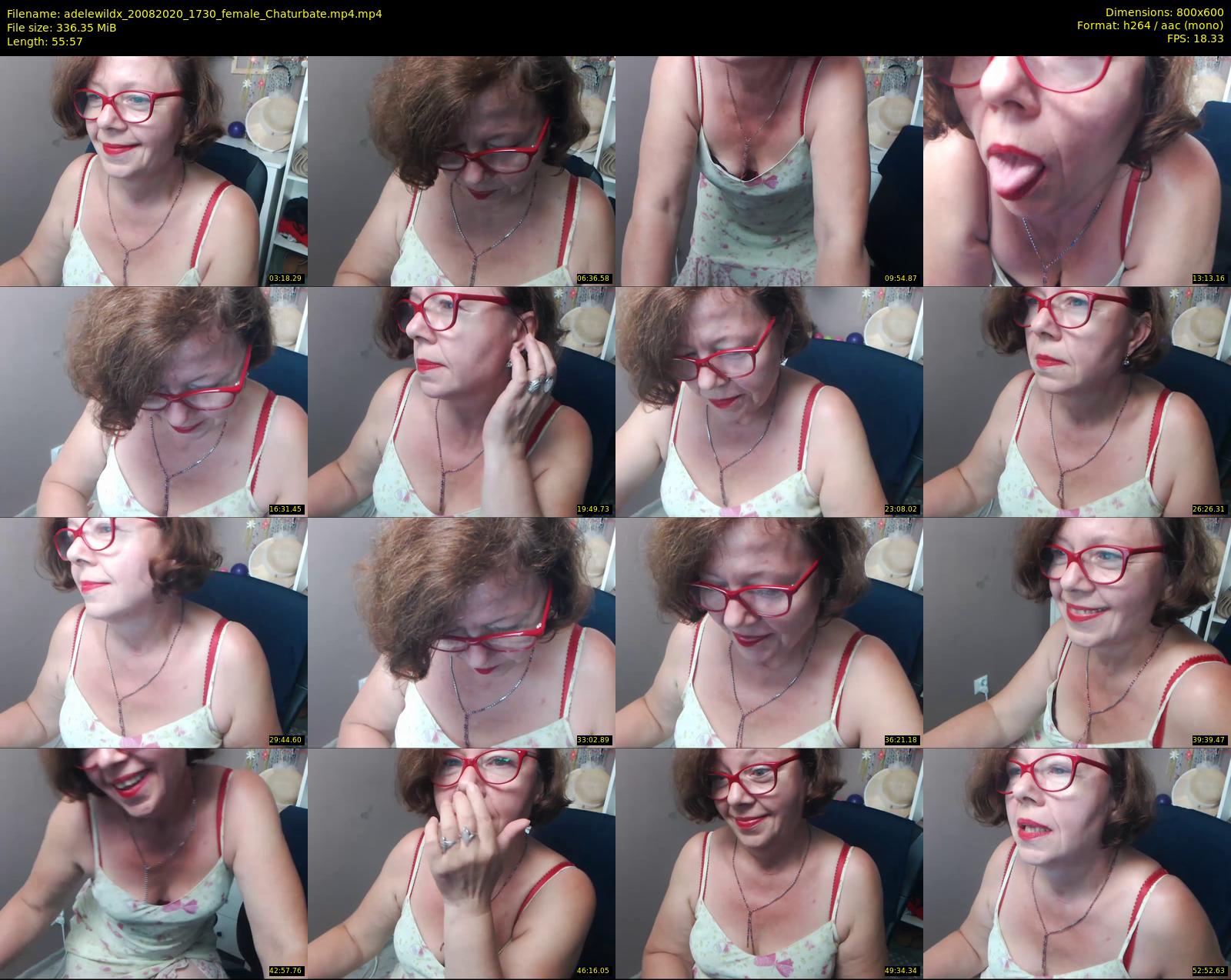 adelewildx — 56 minute Chaturbate female cam show recording, 480p, Aug 20, 2020