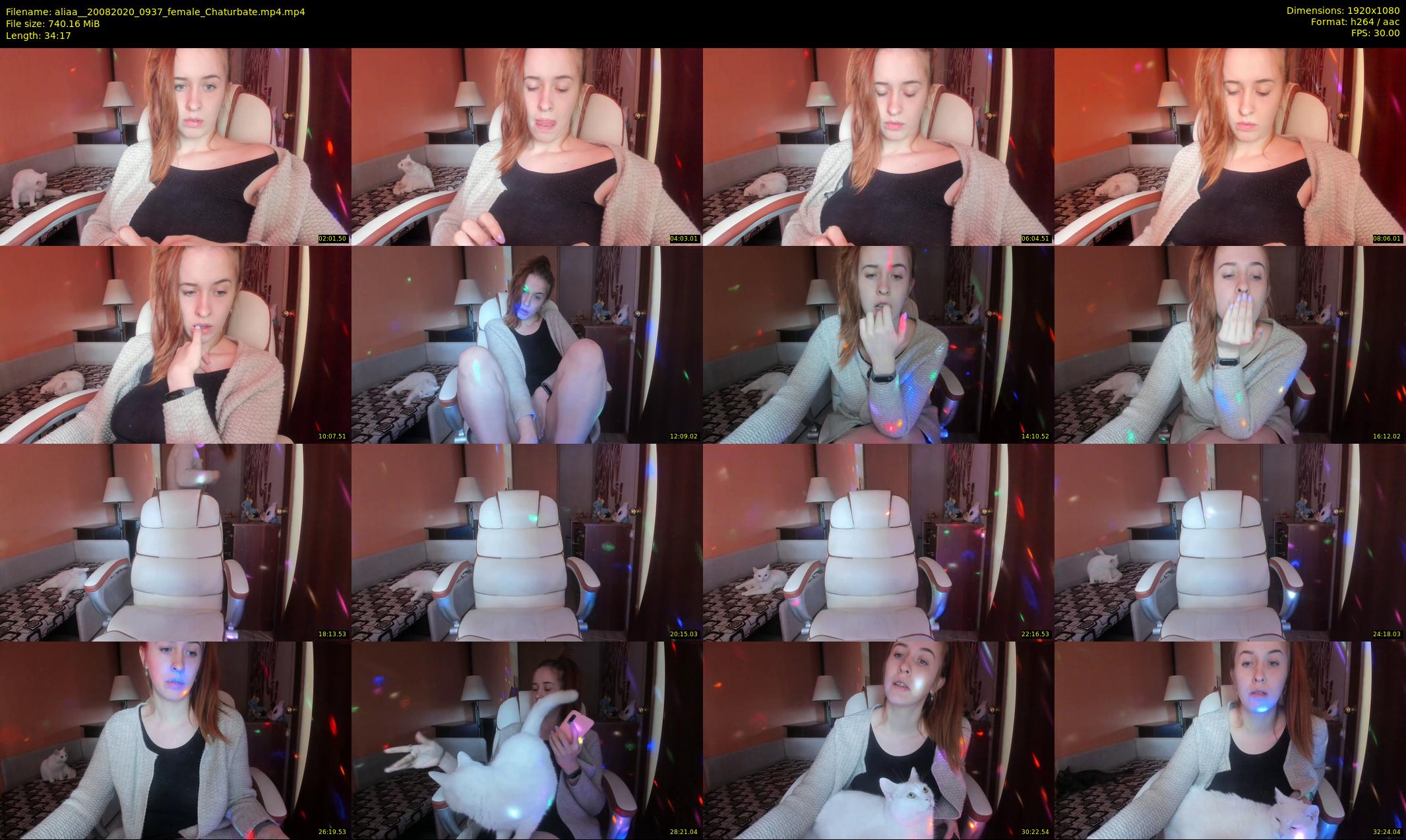 aliaa_ — 35 minute Chaturbate female cam show recording, 1080p, Aug 20, 2020
