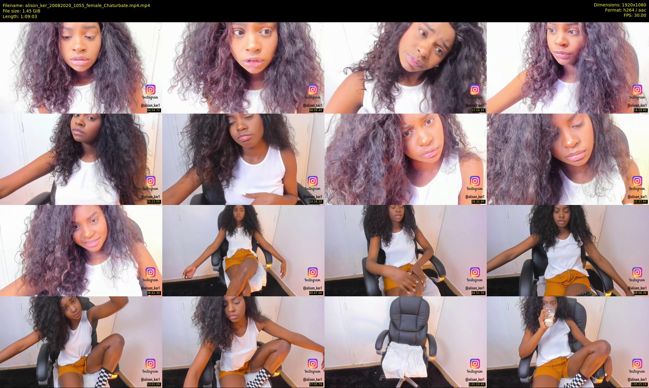 alison_ker — 70 minute Chaturbate female cam show recording, 1080p, Aug 20, 2020