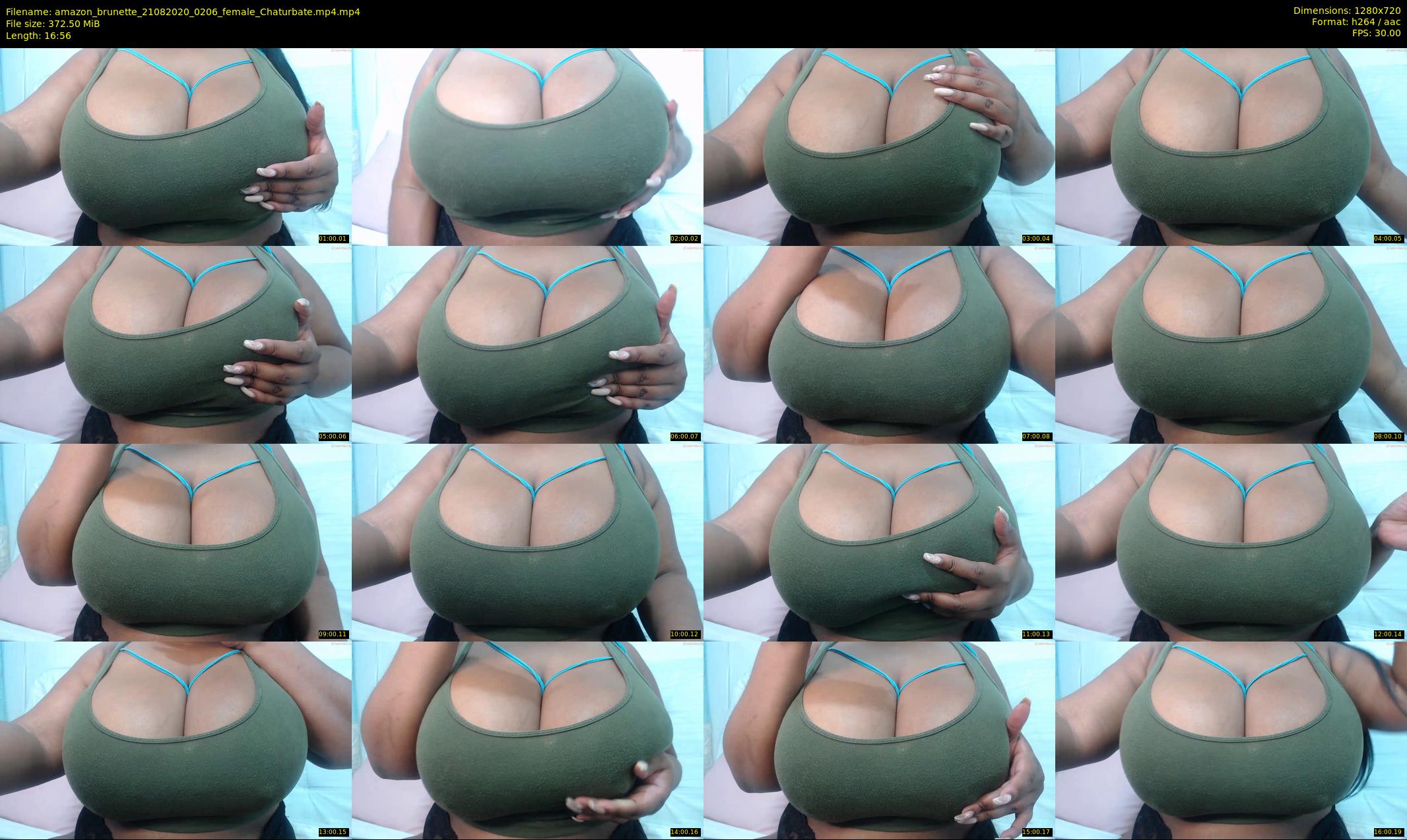 amazon_brunette — 17 minute Chaturbate female cam show recording, 720p, Aug 21, 2020