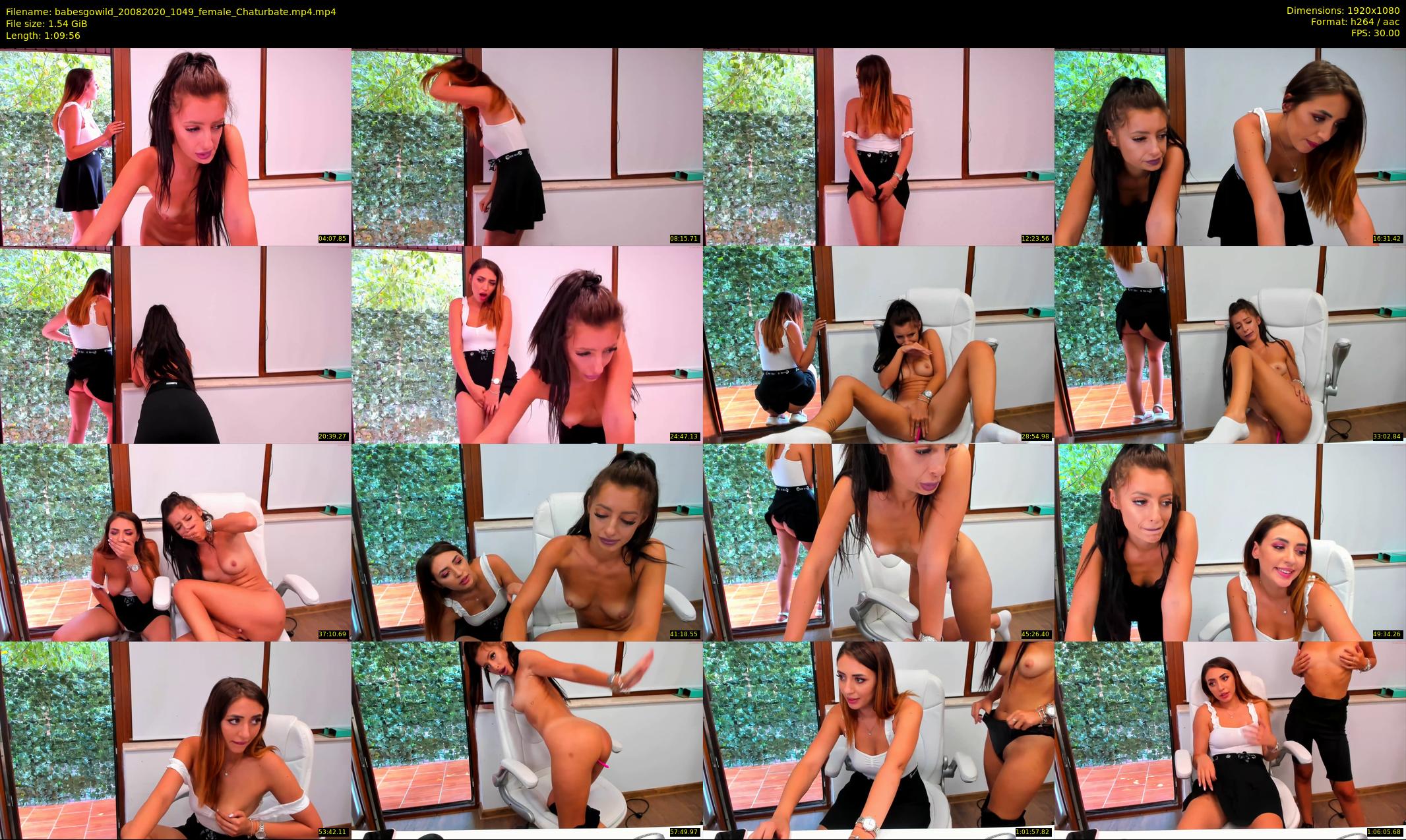 babesgowild — 70 minute Chaturbate couple cam show recording, 1080p, Aug 20, 2020