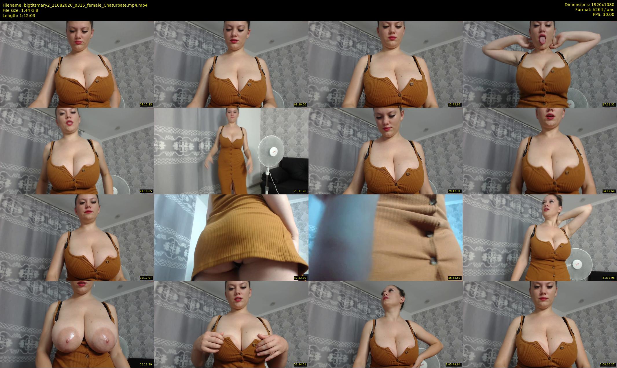 bigtitsmary2 — 73 minute Chaturbate female cam show recording, 1080p, Aug 21, 2020