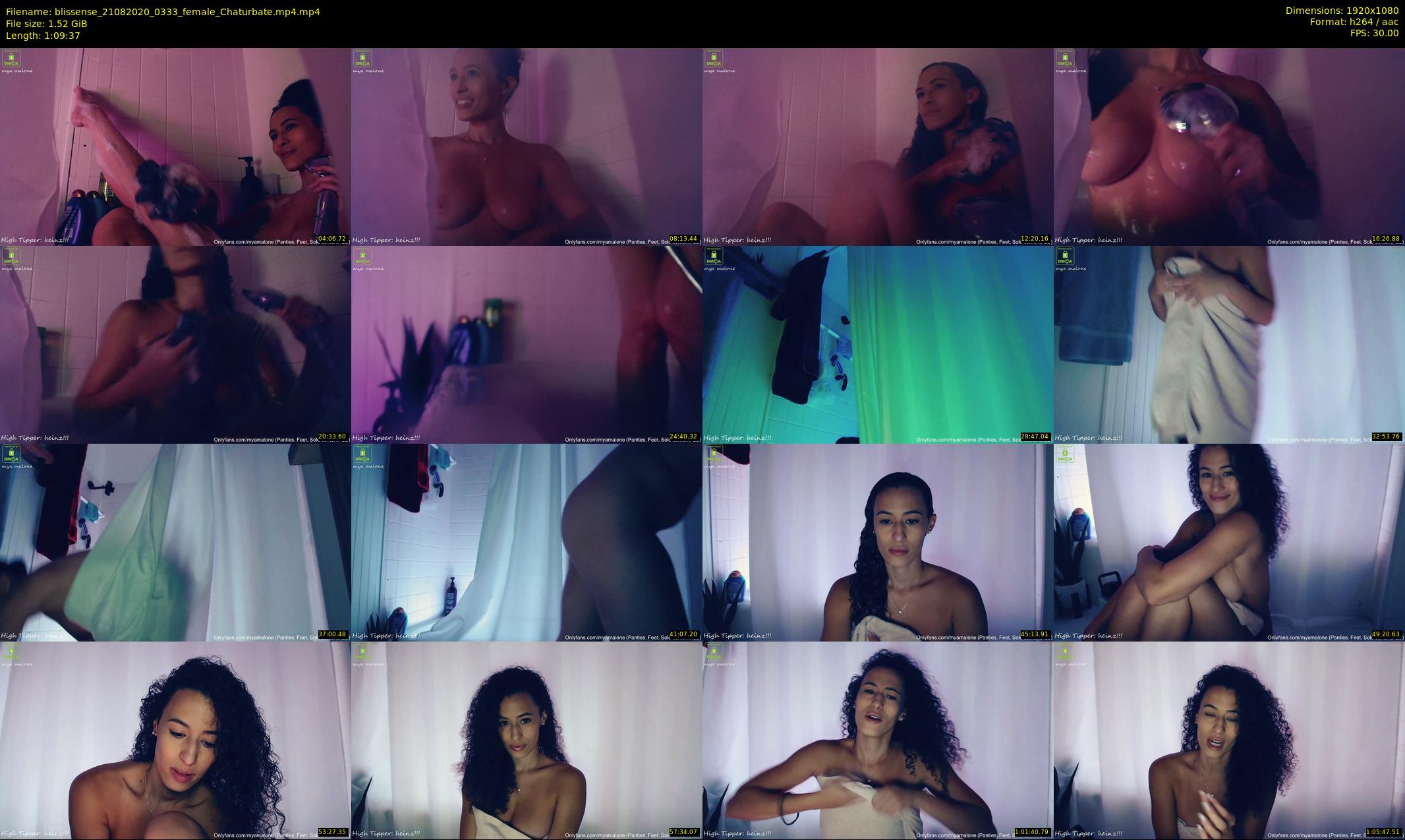 blissense — 70 minute Chaturbate female cam show recording, 1080p, Aug 21, 2020