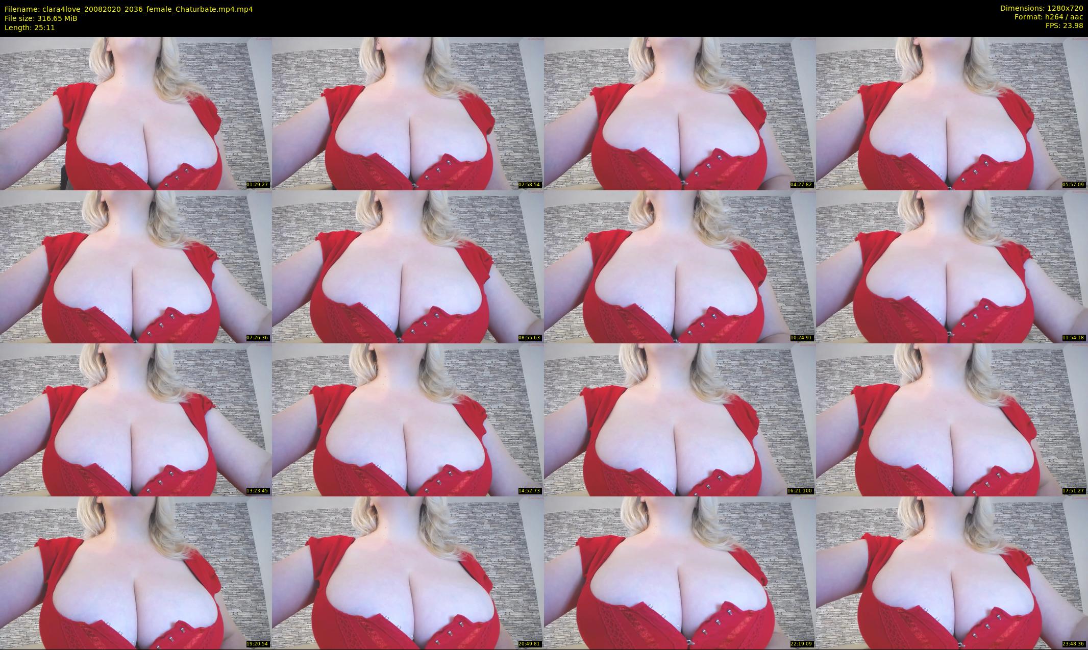 clara4love — 26 minute Chaturbate female cam show recording, 720p, Aug 20, 2020
