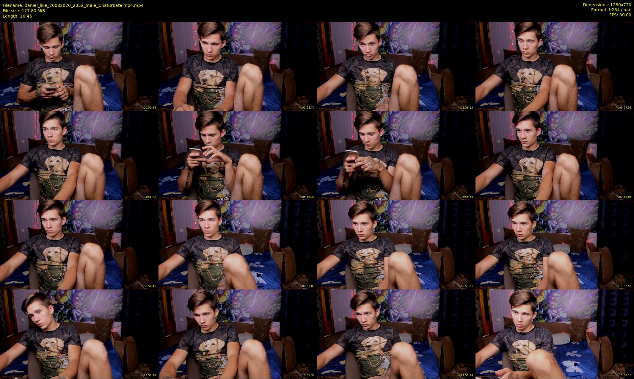 daniel_like — 17 minute Chaturbate male cam show recording, 720p, Aug 20, 2020
