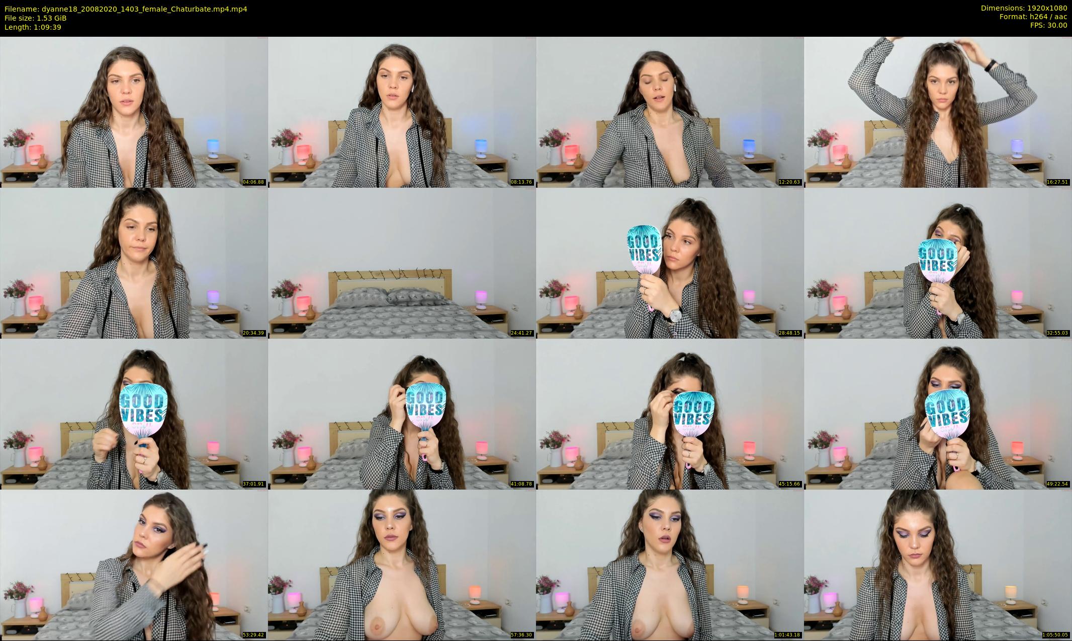 dyanne18 — 70 minute Chaturbate female cam show recording, 1080p, Aug 20, 2020
