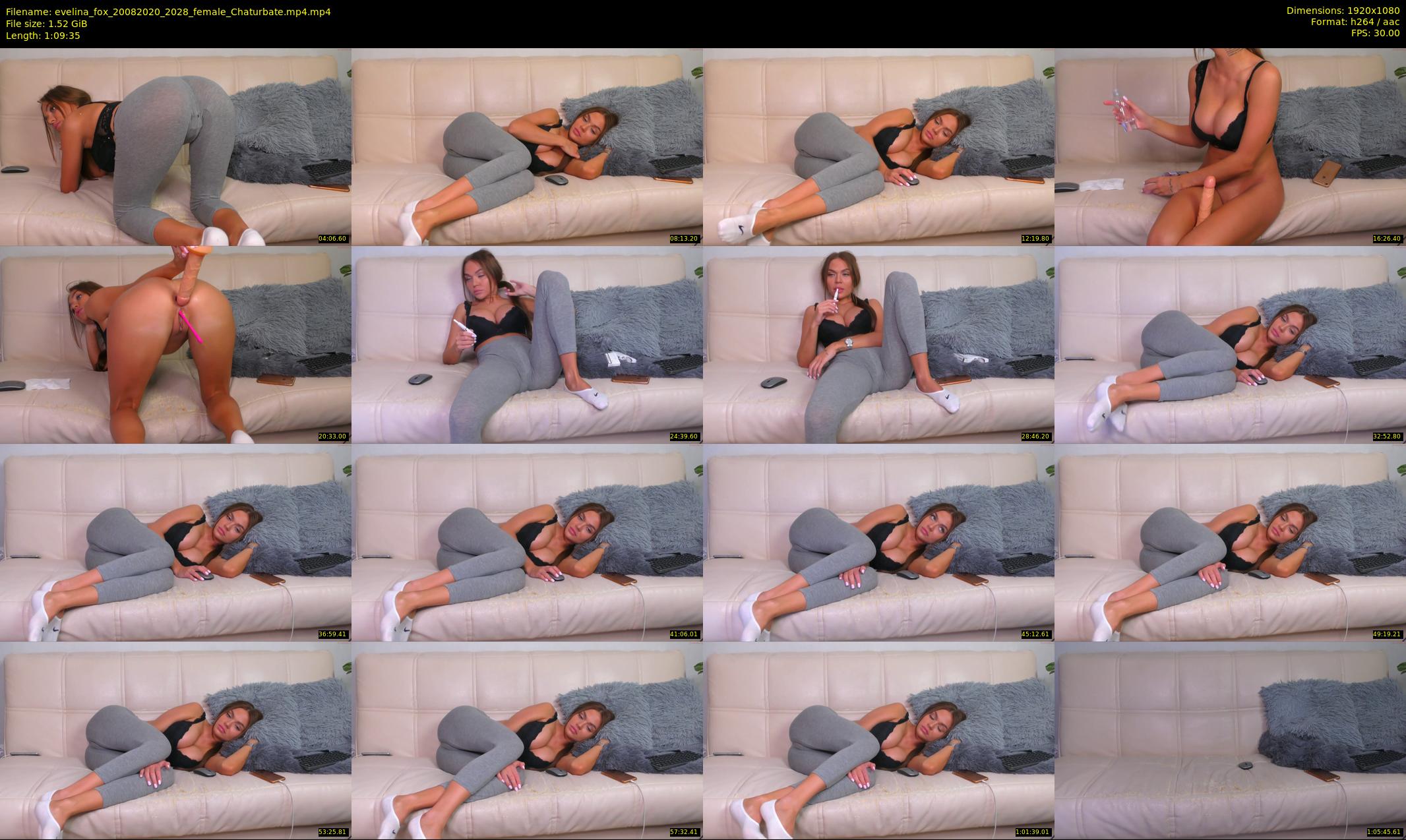 evelina_fox — 70 minute Chaturbate female cam show recording, 1080p, Aug 20, 2020