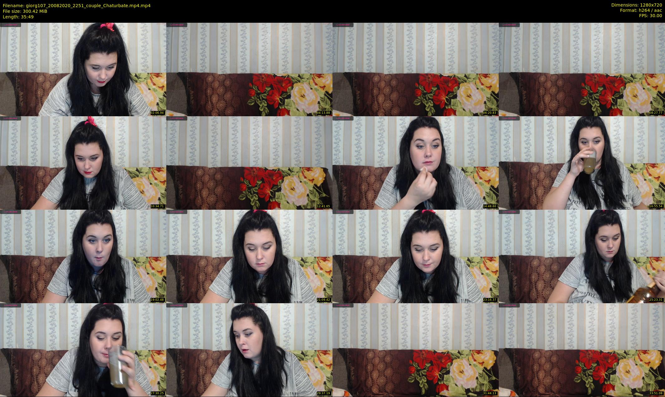 giorg107 — 36 minute Chaturbate couple cam show recording, 720p, Aug 20, 2020