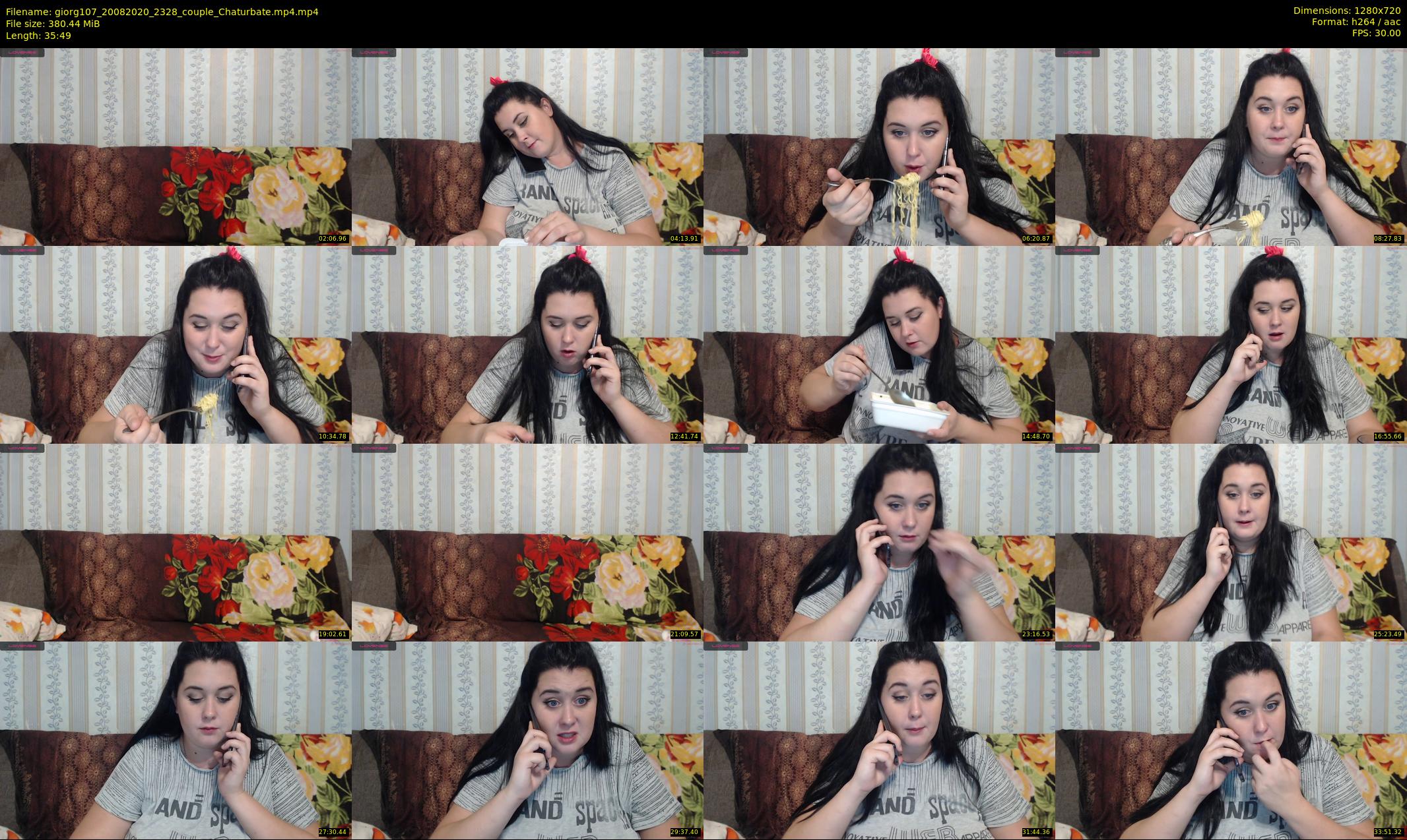 giorg107 — 36 minute Chaturbate couple cam show recording, 720p, Aug 20, 2020