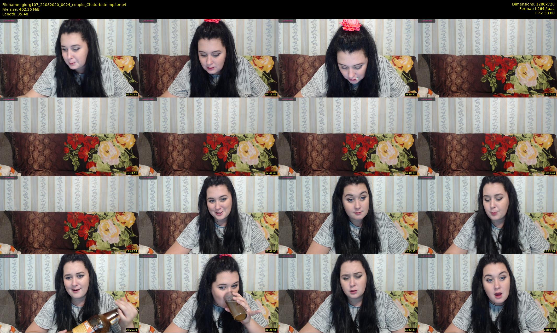 giorg107 — 36 minute Chaturbate couple cam show recording, 720p, Aug 21, 2020