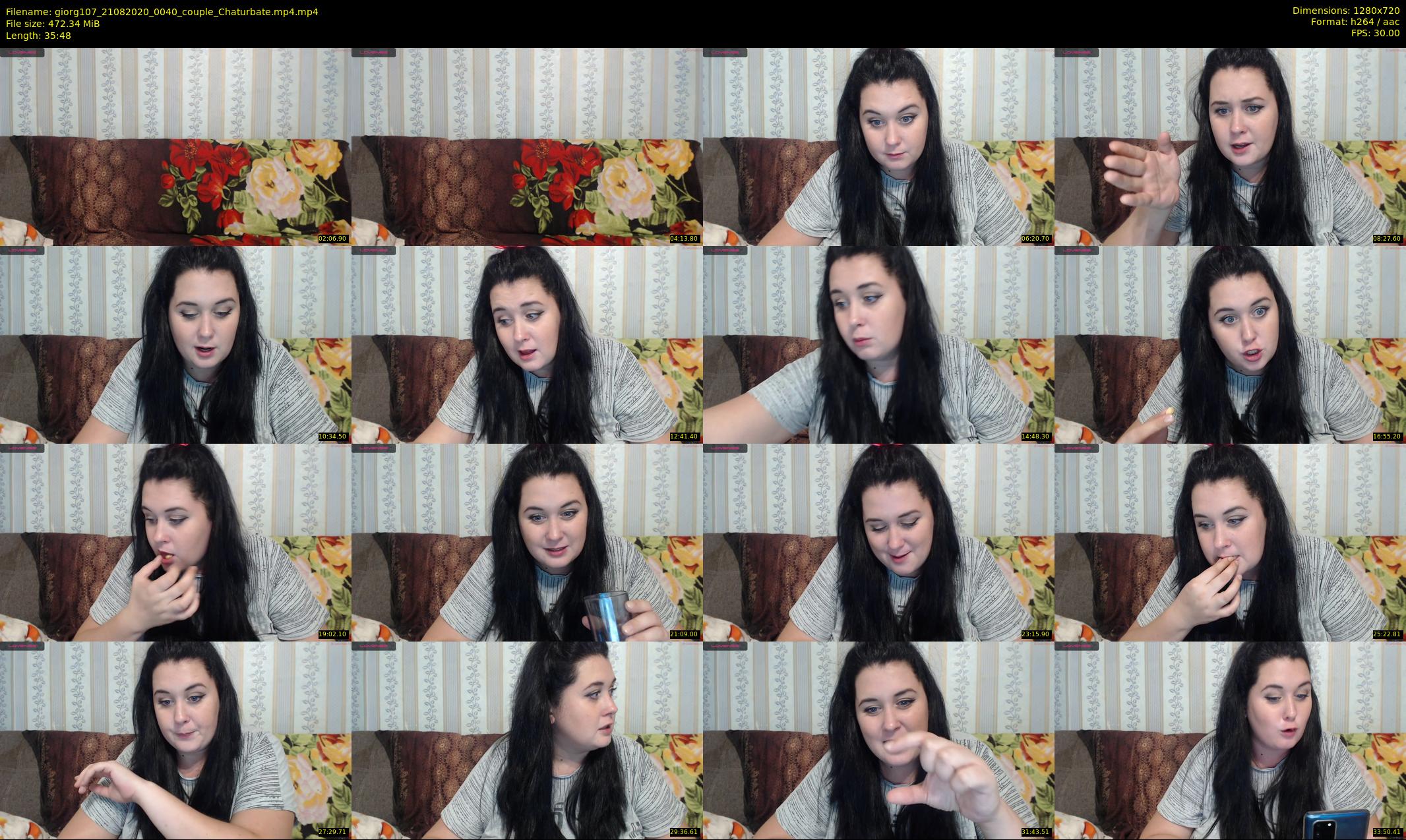 giorg107 — 36 minute Chaturbate couple cam show recording, 720p, Aug 21, 2020