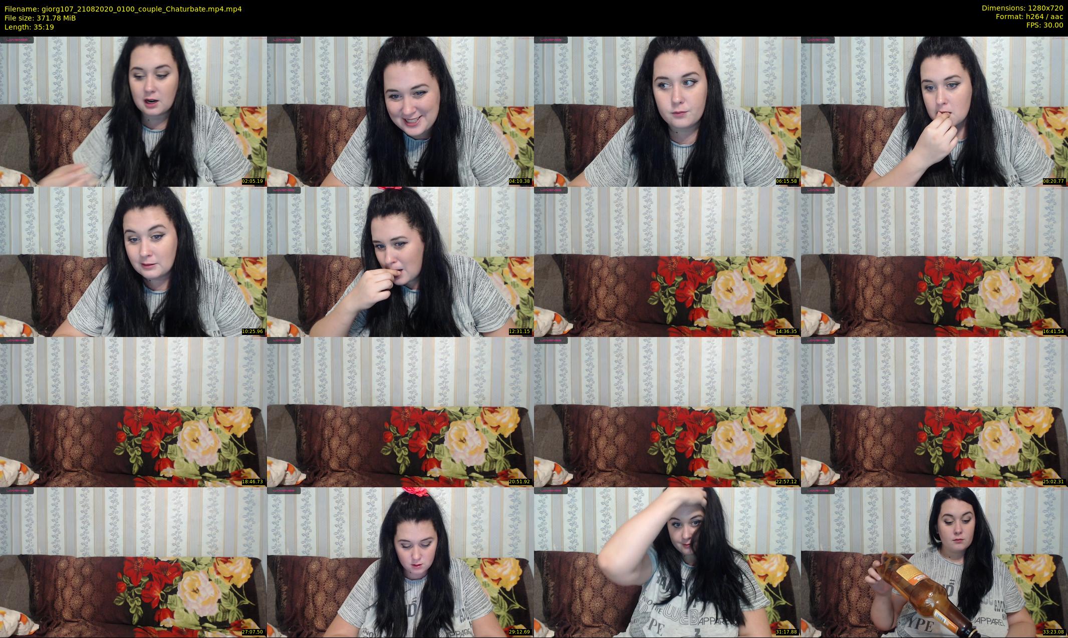 giorg107 — 36 minute Chaturbate couple cam show recording, 720p, Aug 21, 2020