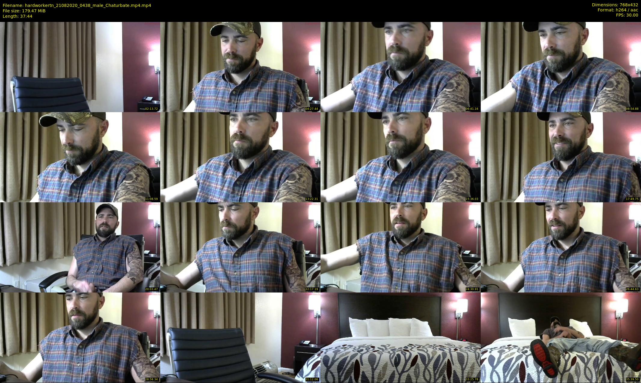 hardworkertn — 38 minute Chaturbate male cam show recording, 360p, Aug 21, 2020
