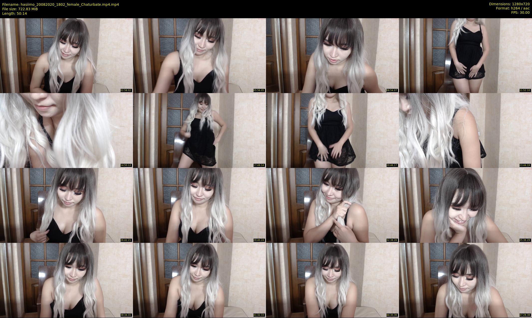 hasiimo — 51 minute Chaturbate female cam show recording, 720p, Aug 20, 2020